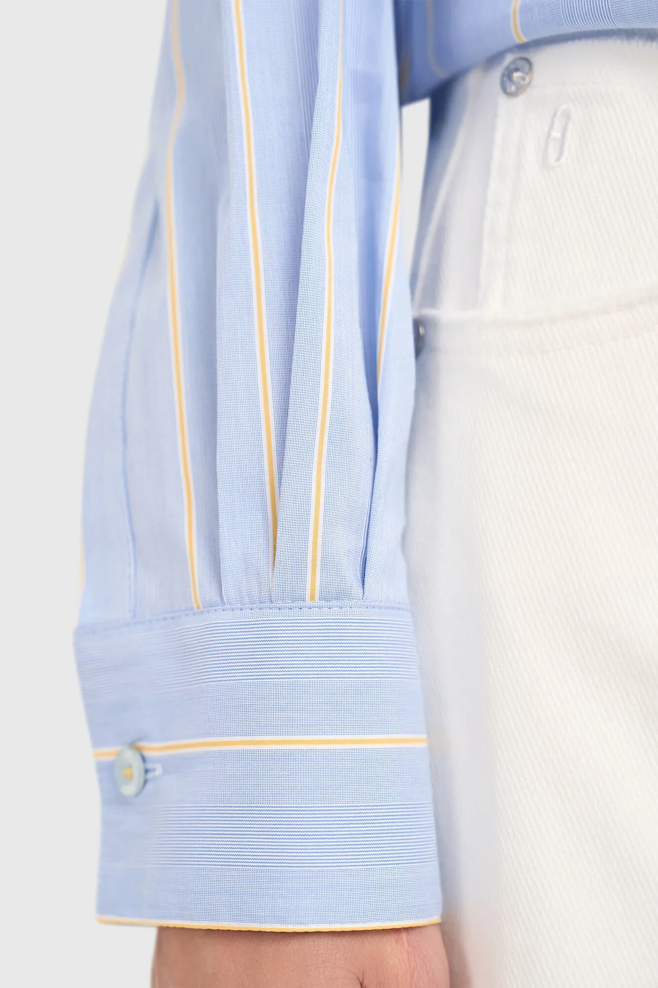 Damenbluse, gestreift, blau, Kygo