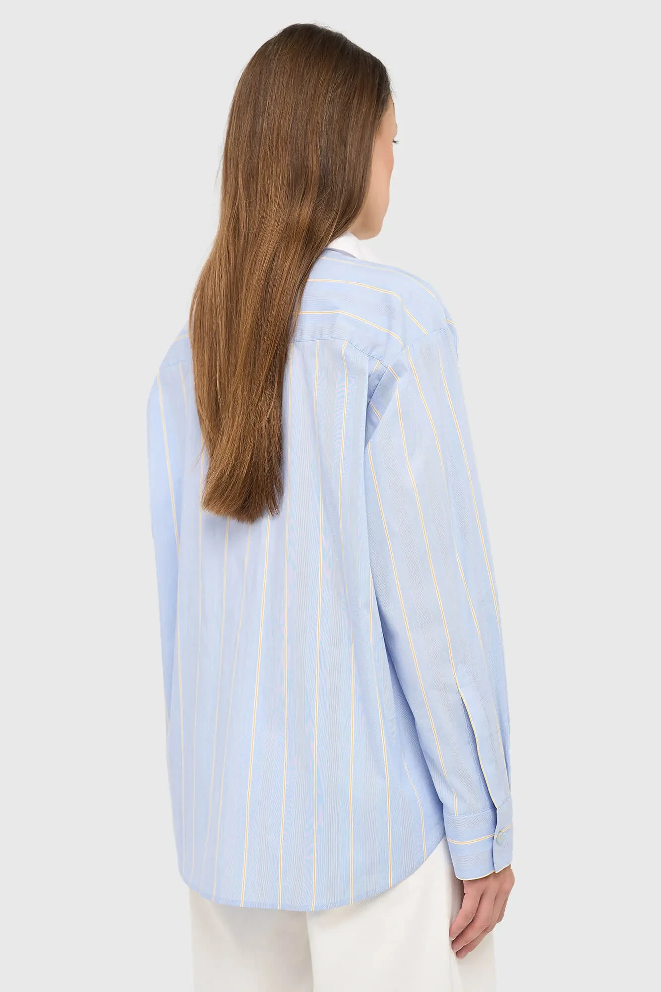 Damenbluse, gestreift, blau, Kygo