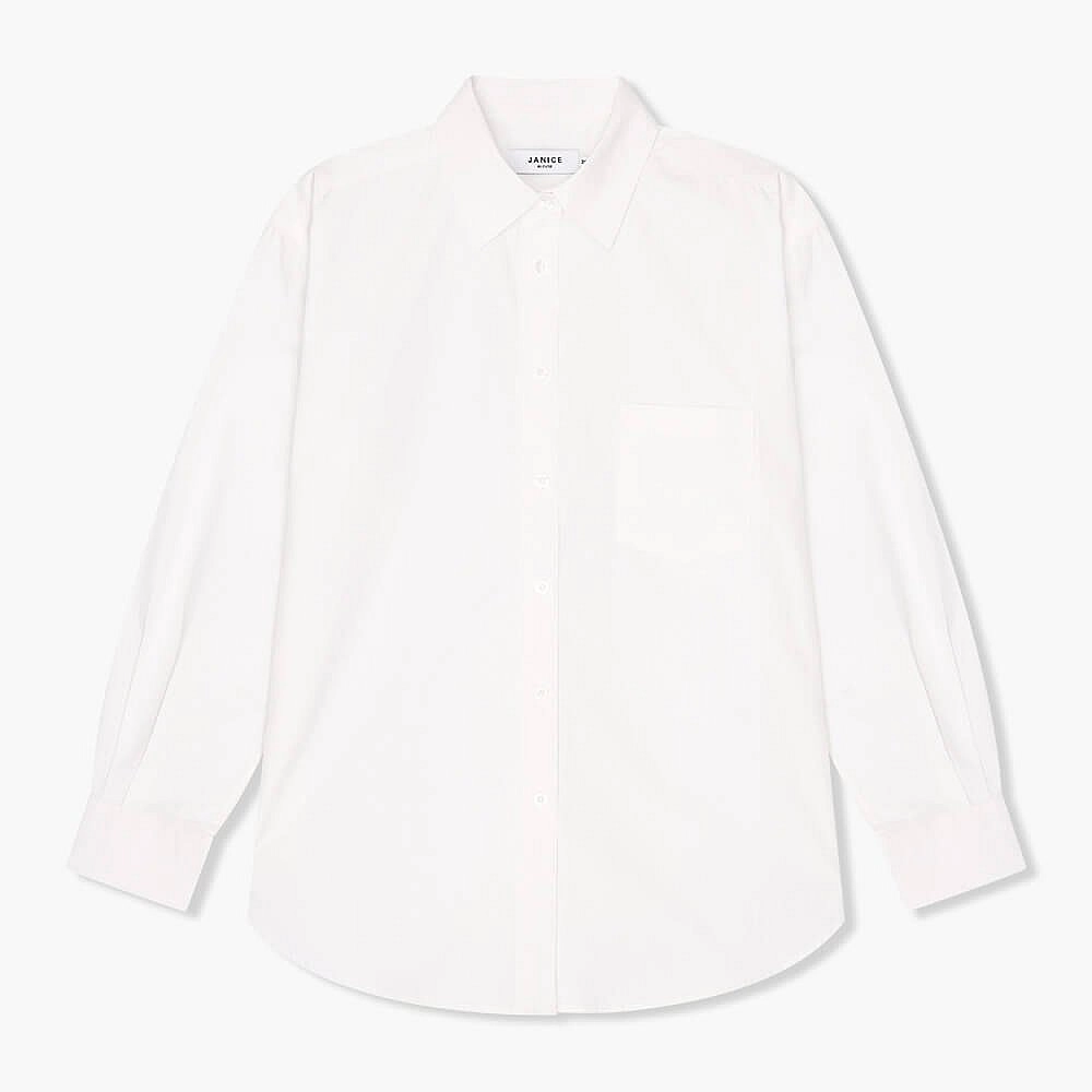 Witte katoenen blouse Kygo white