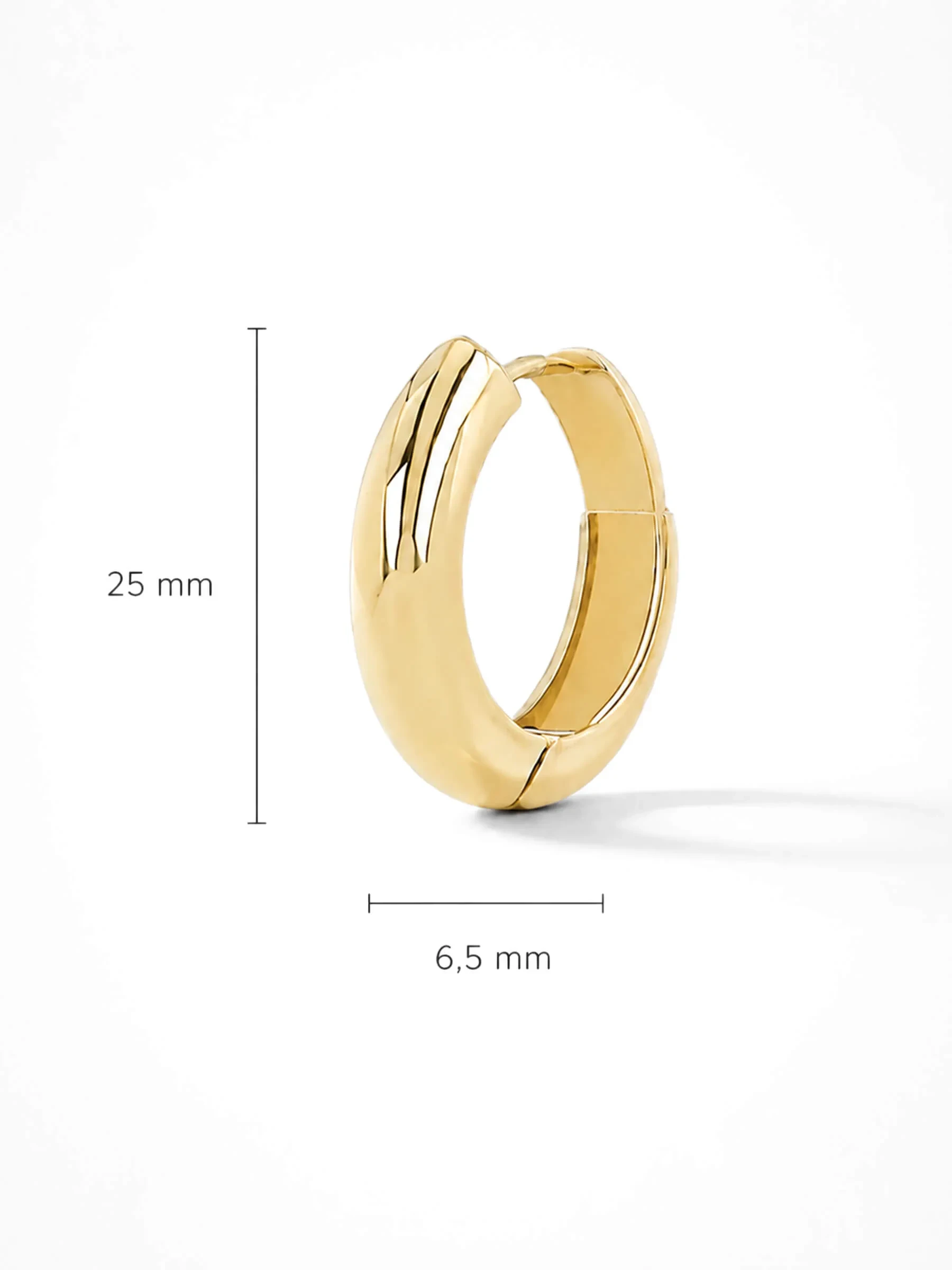 gouden oorbellen hoops creolen aspen large
