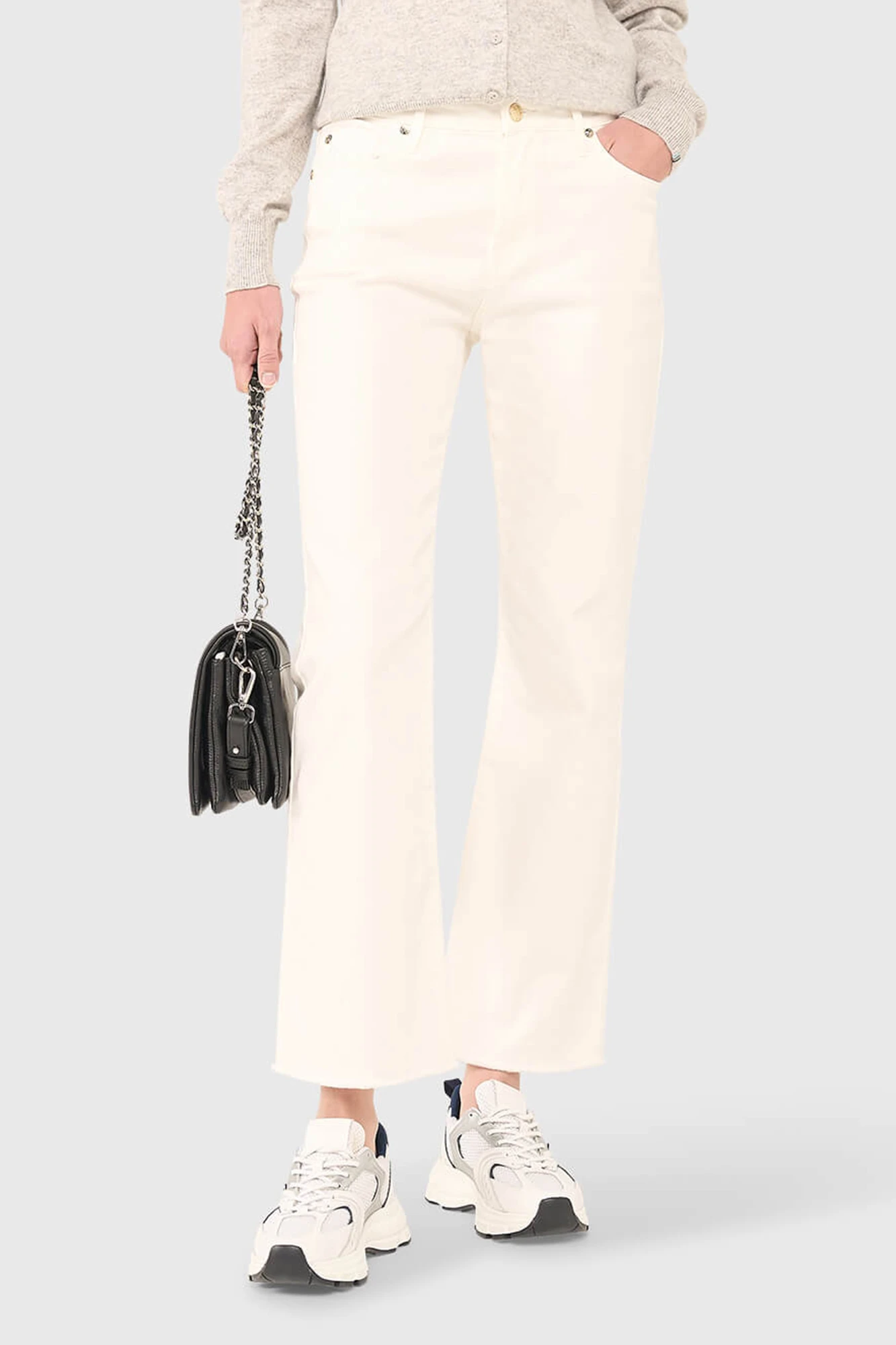 Cooper Jeans Kick Flared Off White 000