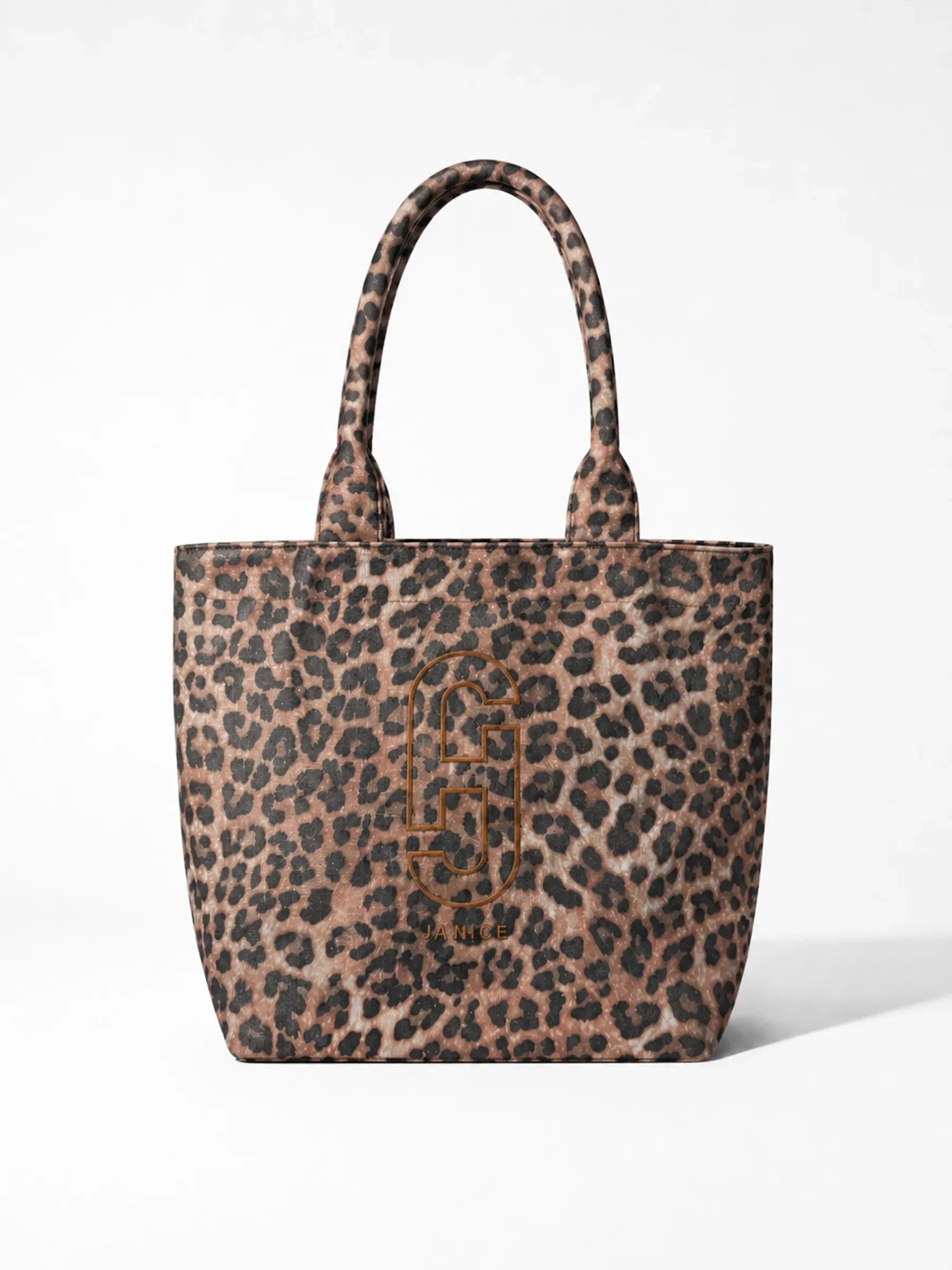 Leopard-Print Tote Bag