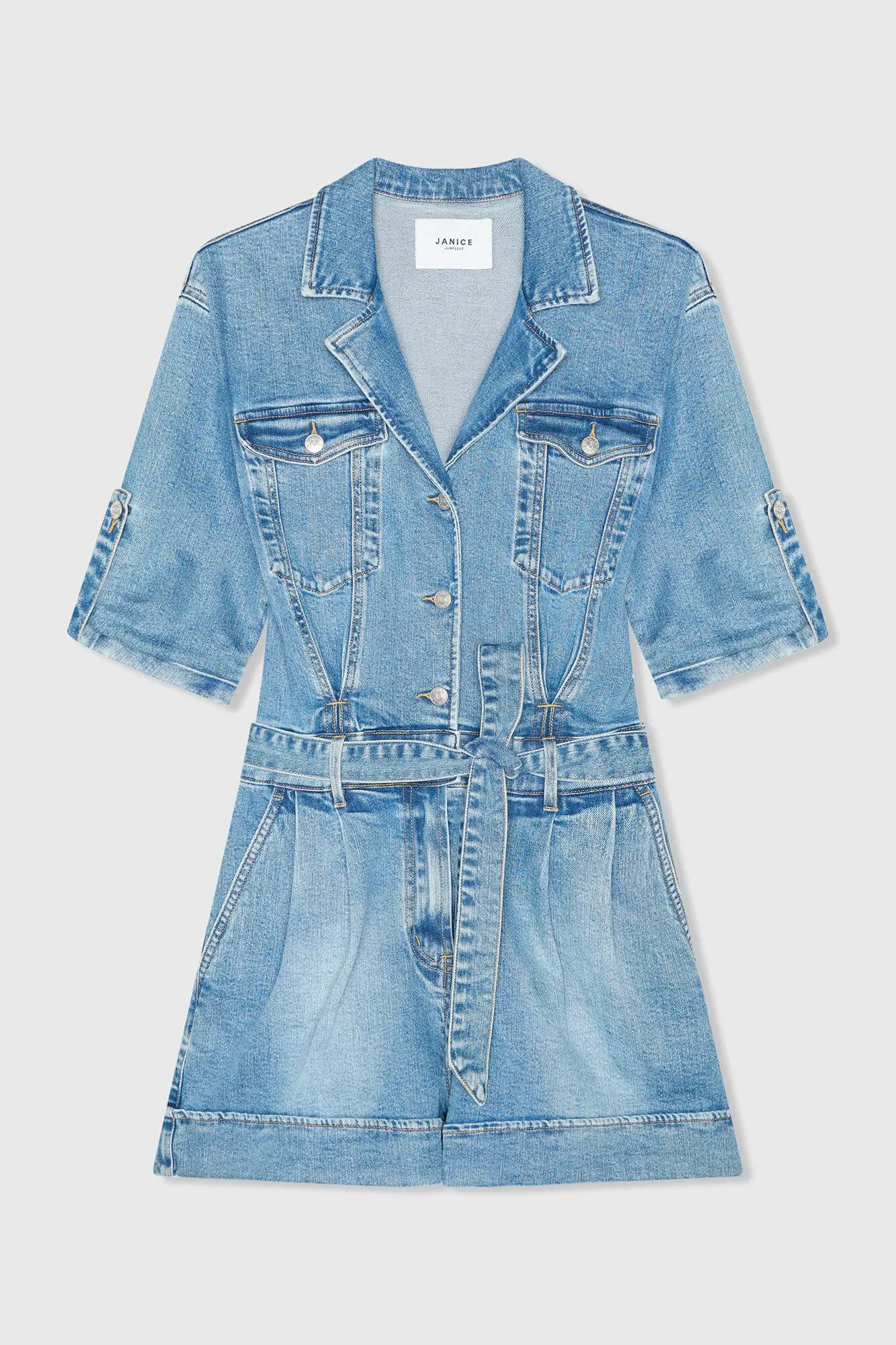 Denim-Jumpsuit für Damen Axil Blau 786