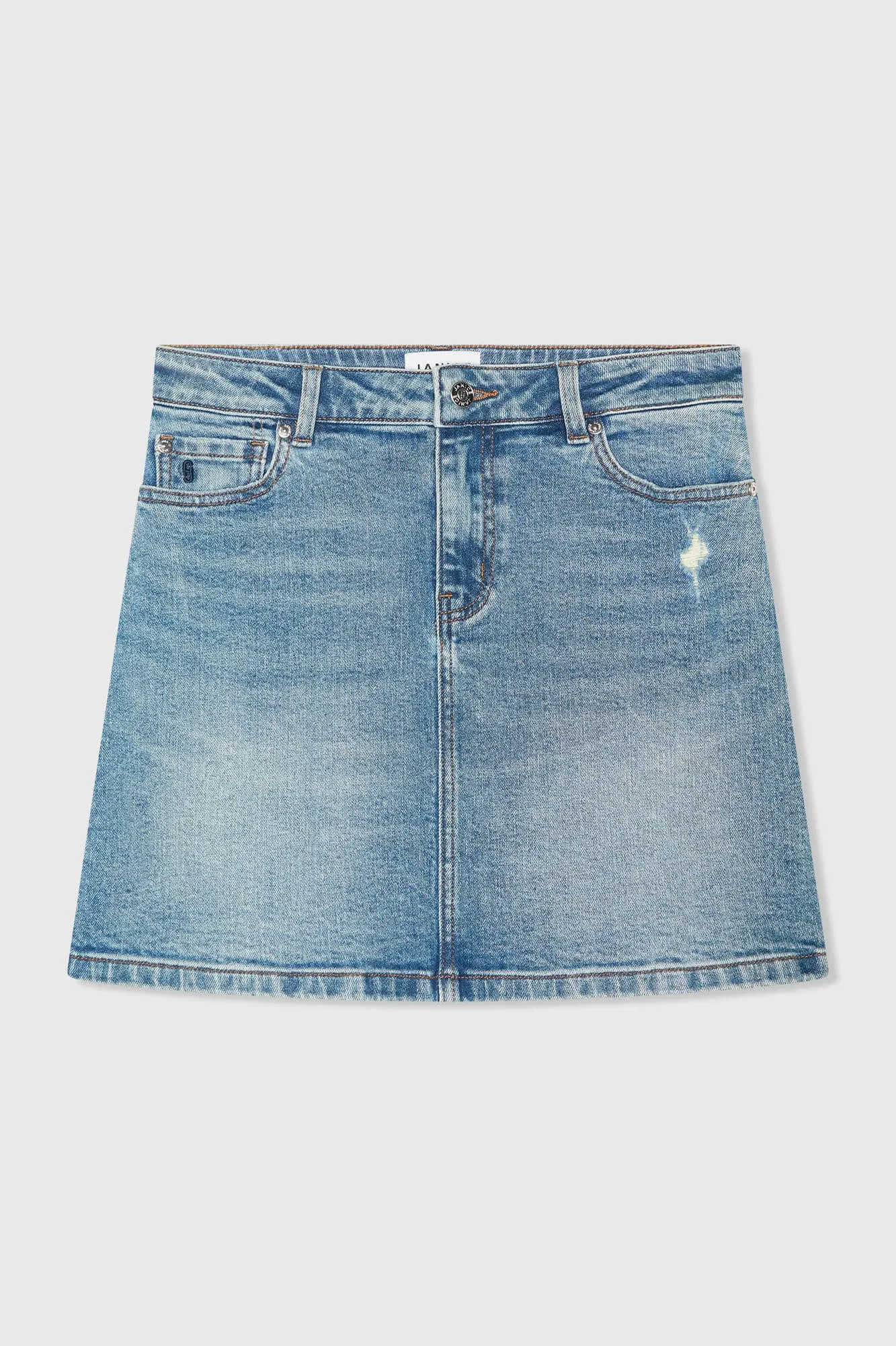 Kurzer Jeansrock Benson Blau 379