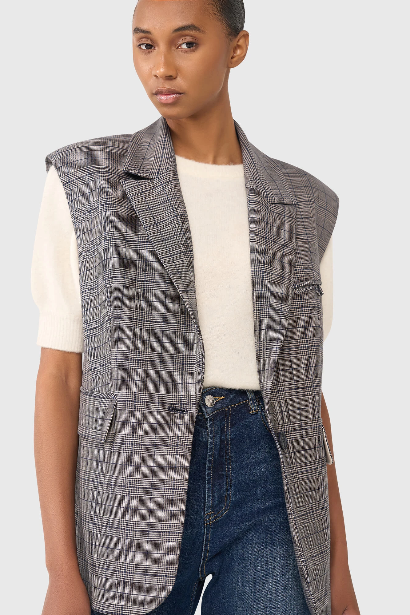 Marvin Blauw Ruit