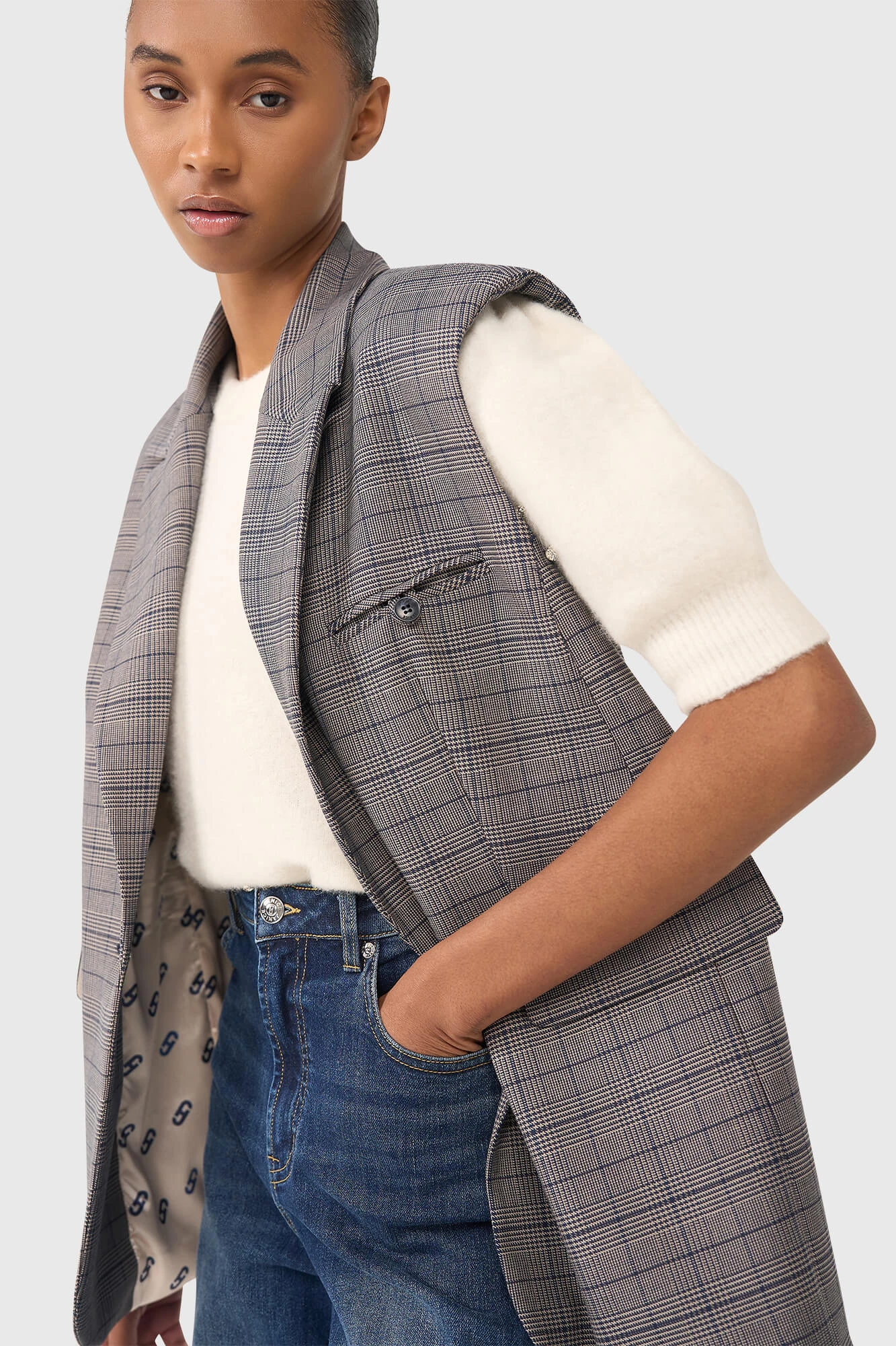 Marvin Blauw Ruit