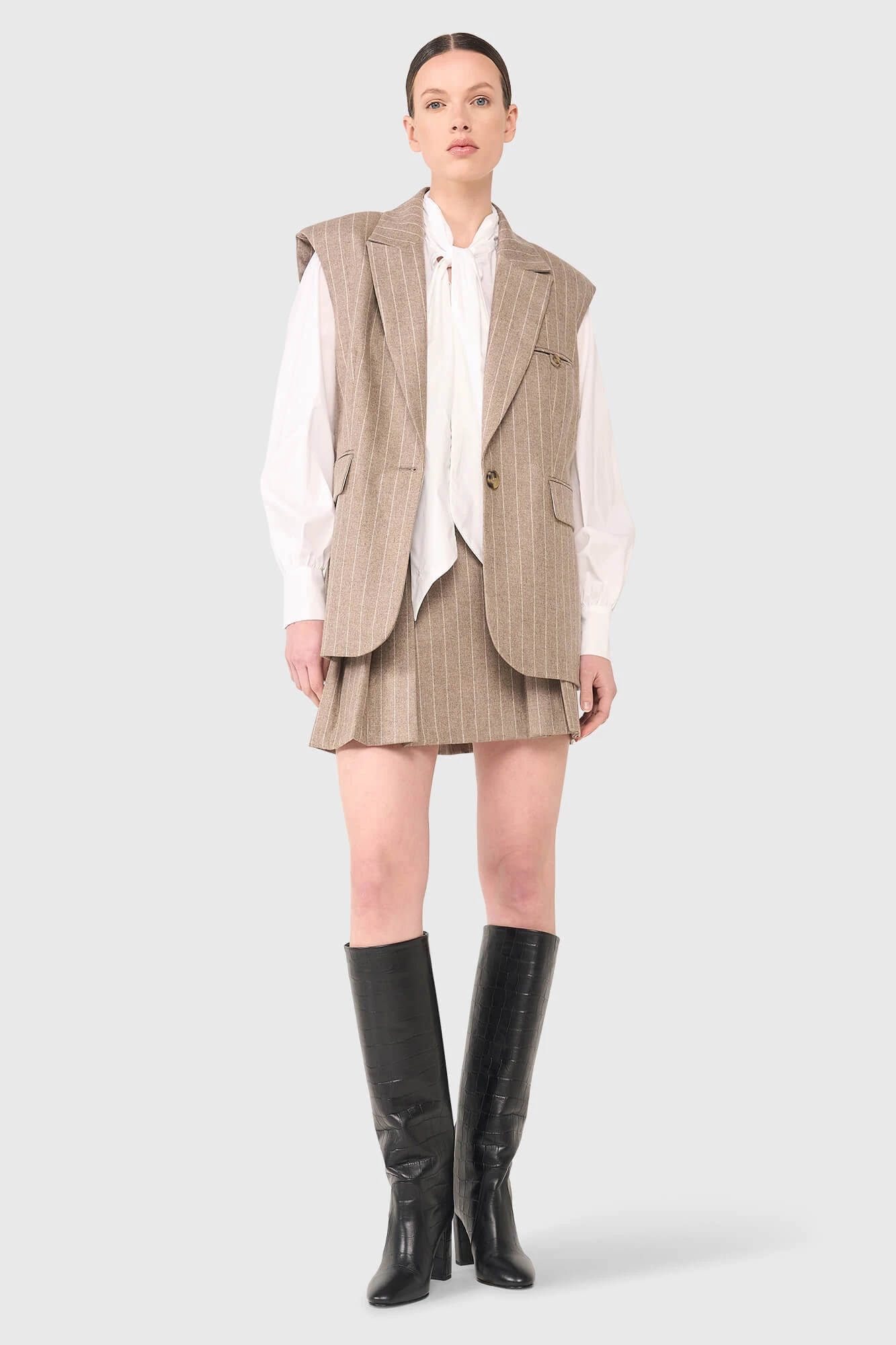 Marvin Beige Striped