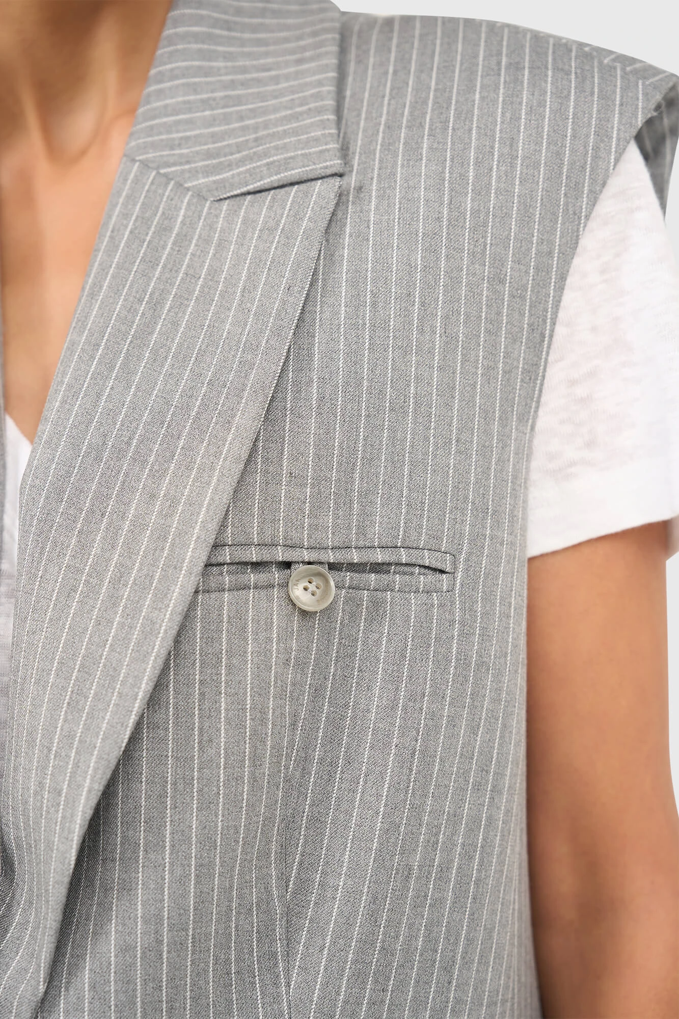 Marvin Blazer Grau Gestreift