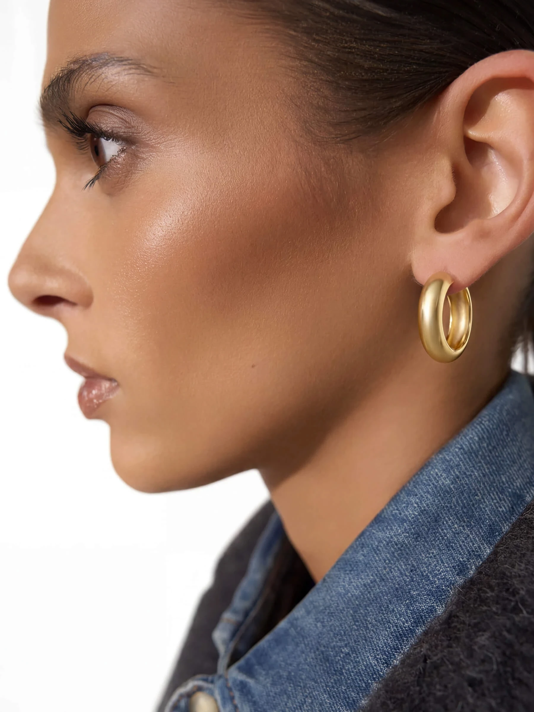 gouden oorbellen hoops creolen aspen large