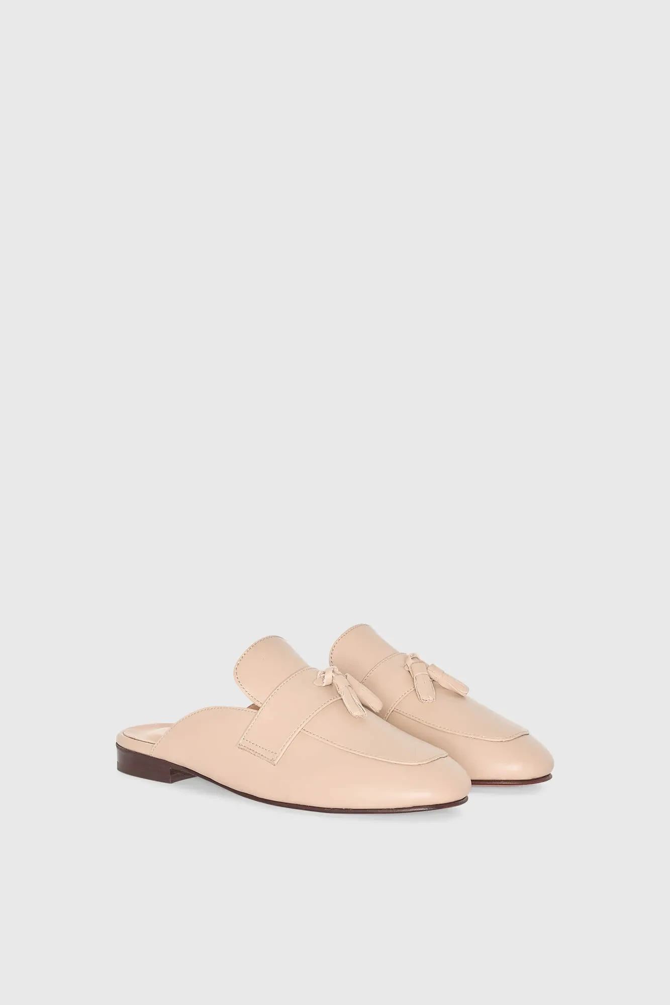 Slipper für Damen von Burt, Mule, beige