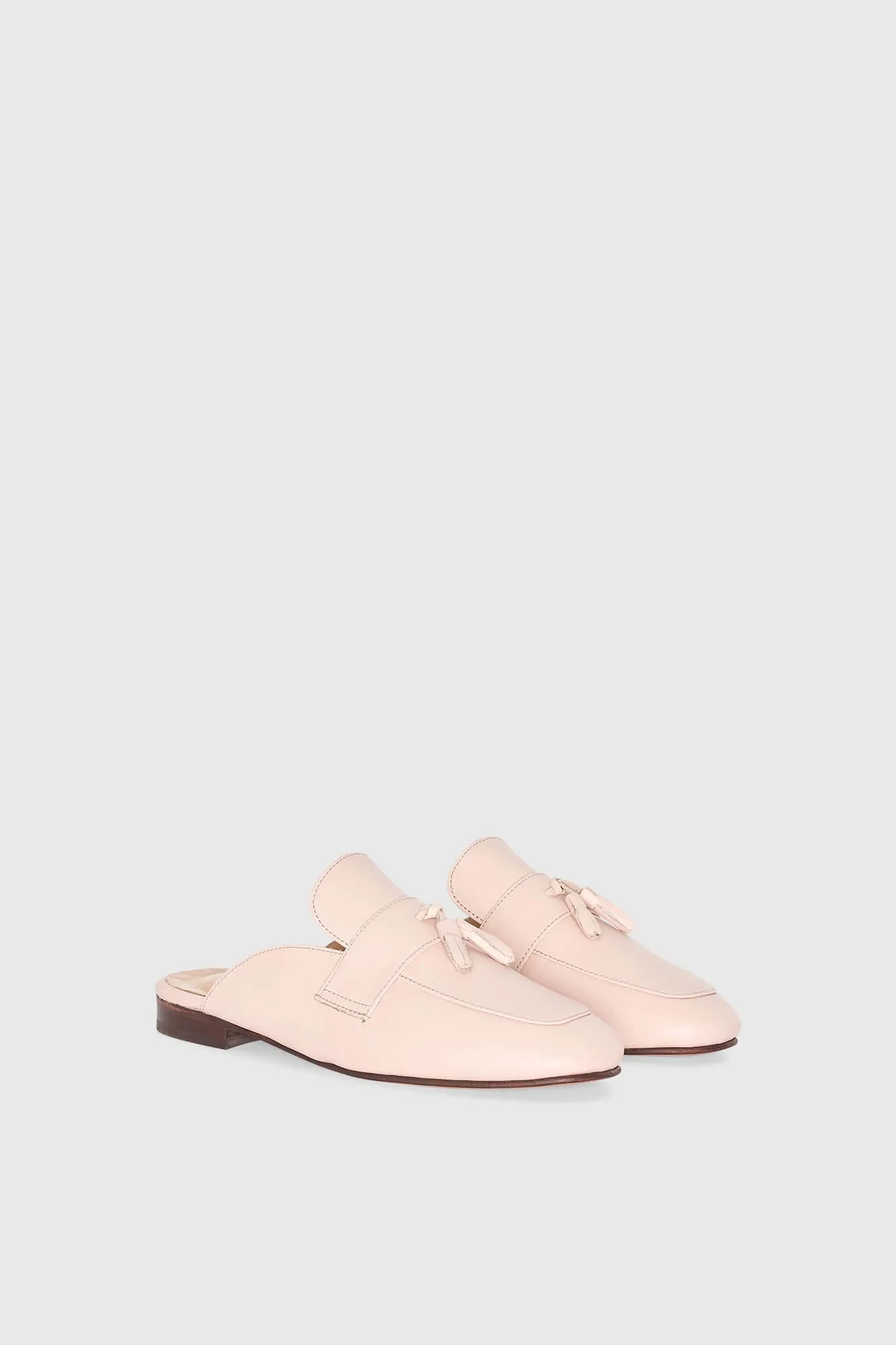 Women's Slip-On Loafers: Burt Mule in Pink