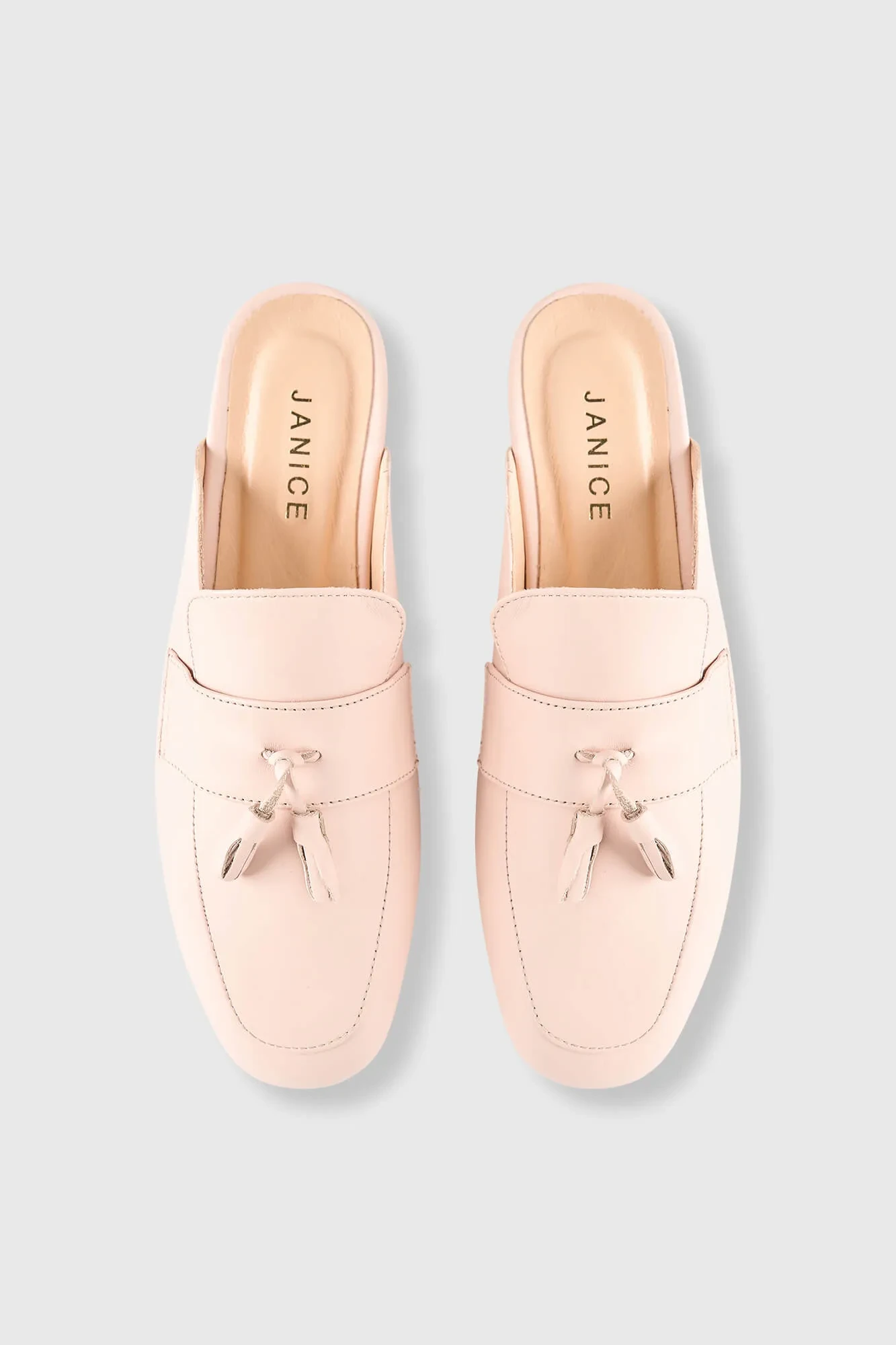 Women's Slip-On Loafers: Burt Mule in Pink