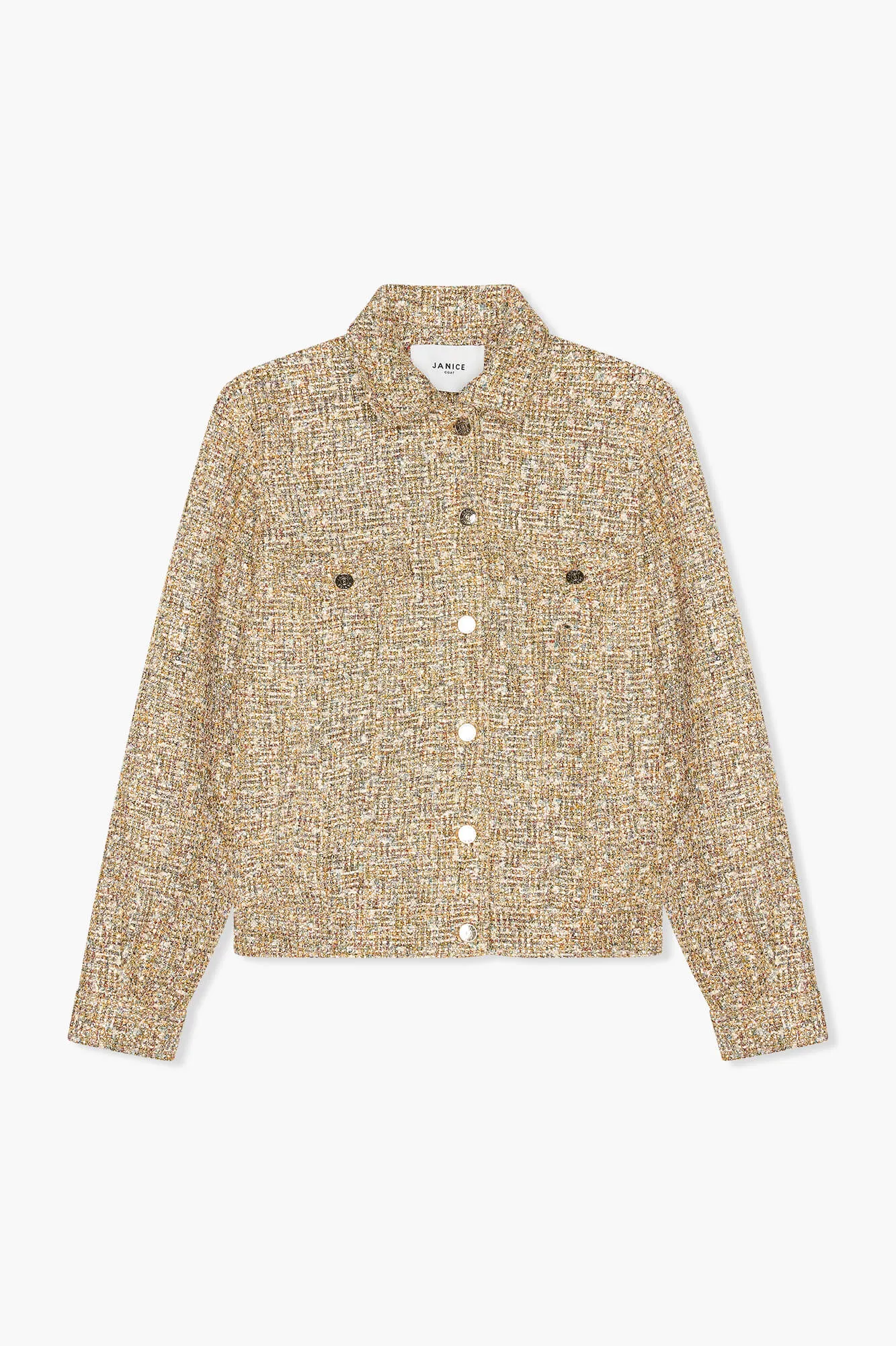 Jas Tweed Goud Dames