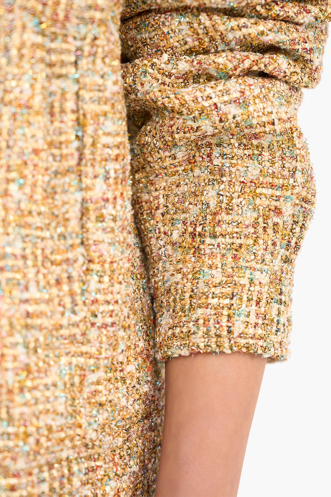 Jas Dames Kort Tweed Gregory Goud