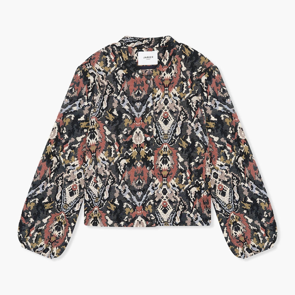 Jas Dames Jacquard Bing Pink