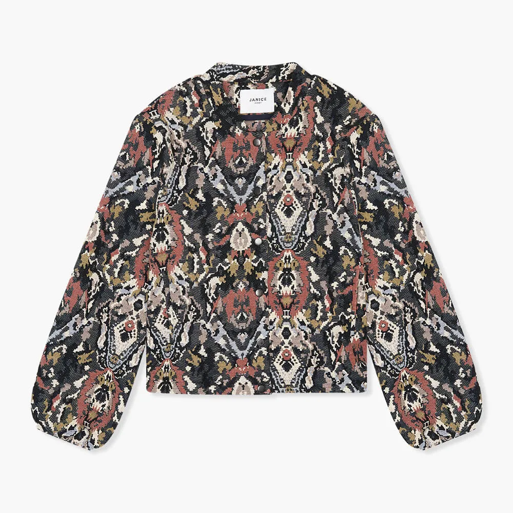 Jas Dames Jacquard Bing Pink