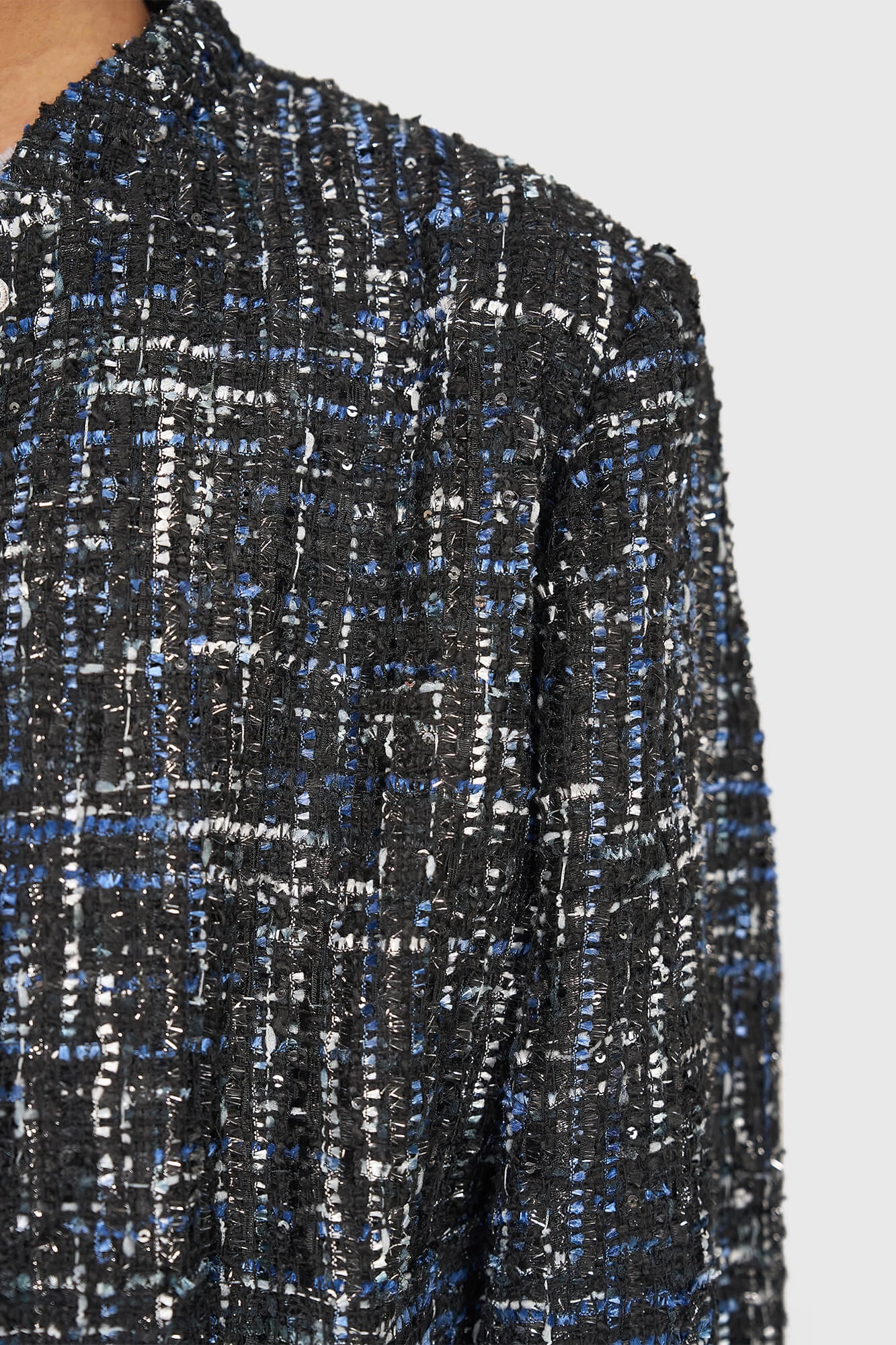 Maddox Blauw Lurex