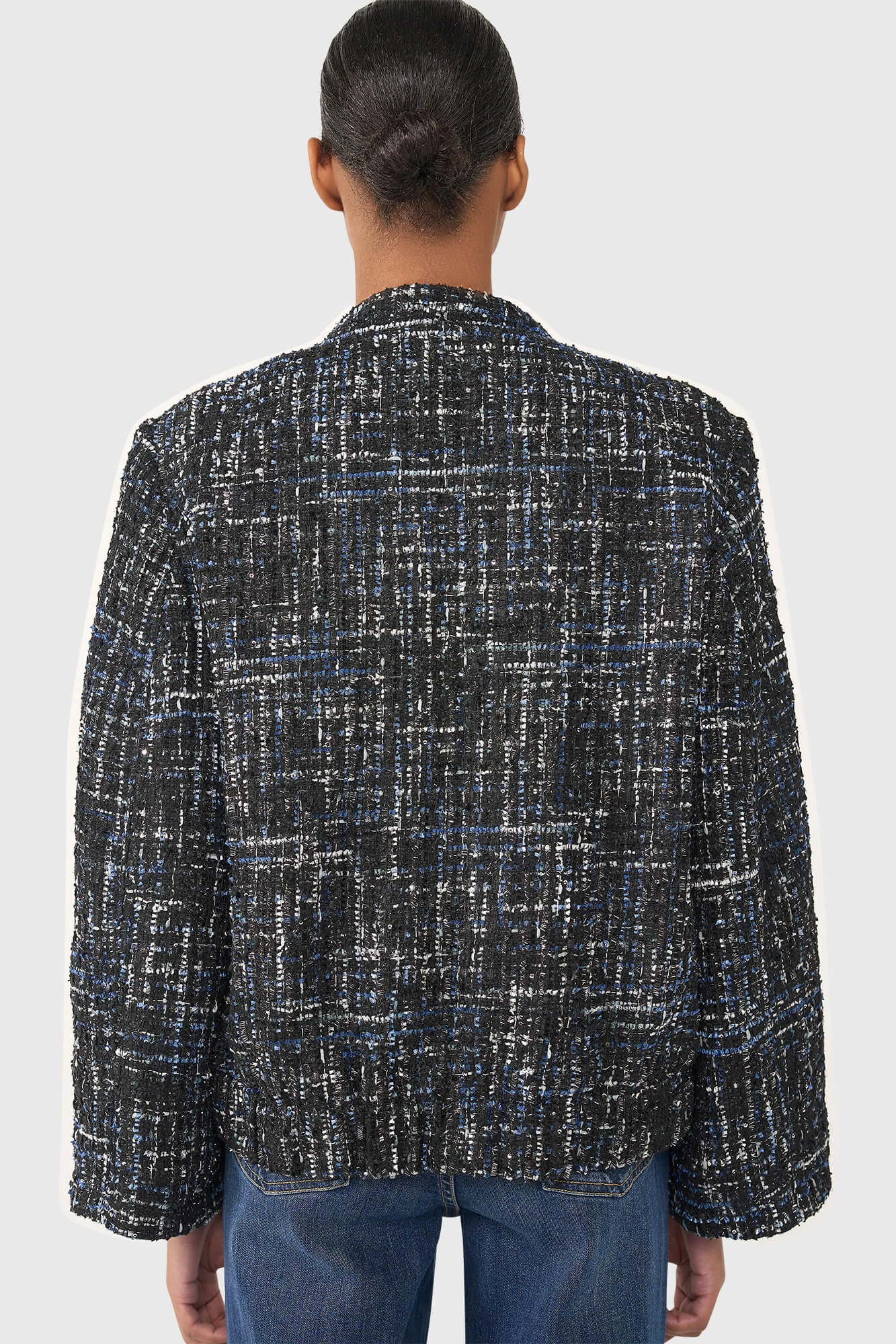 Maddox Blauw Lurex