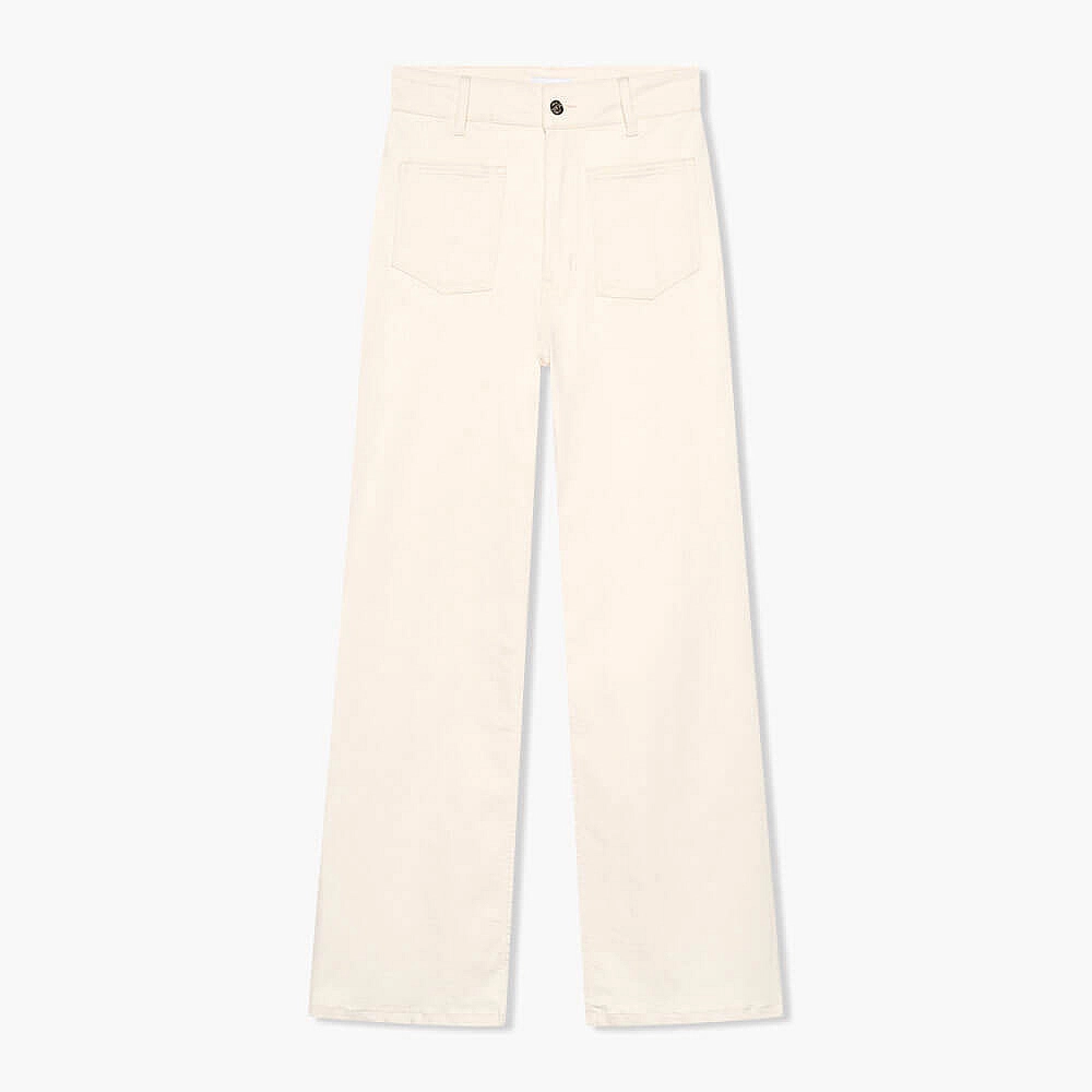 Beige Dames Jeans Jagger 505