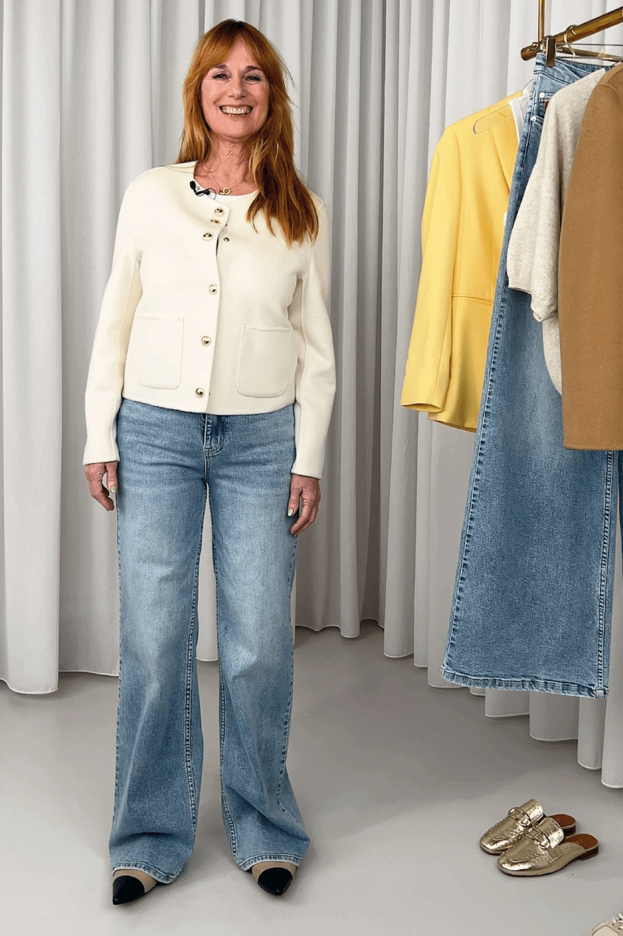 Vince jacket white