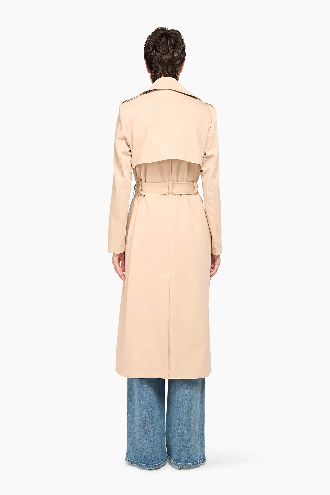 Trenchcoat Dames Robert Beige