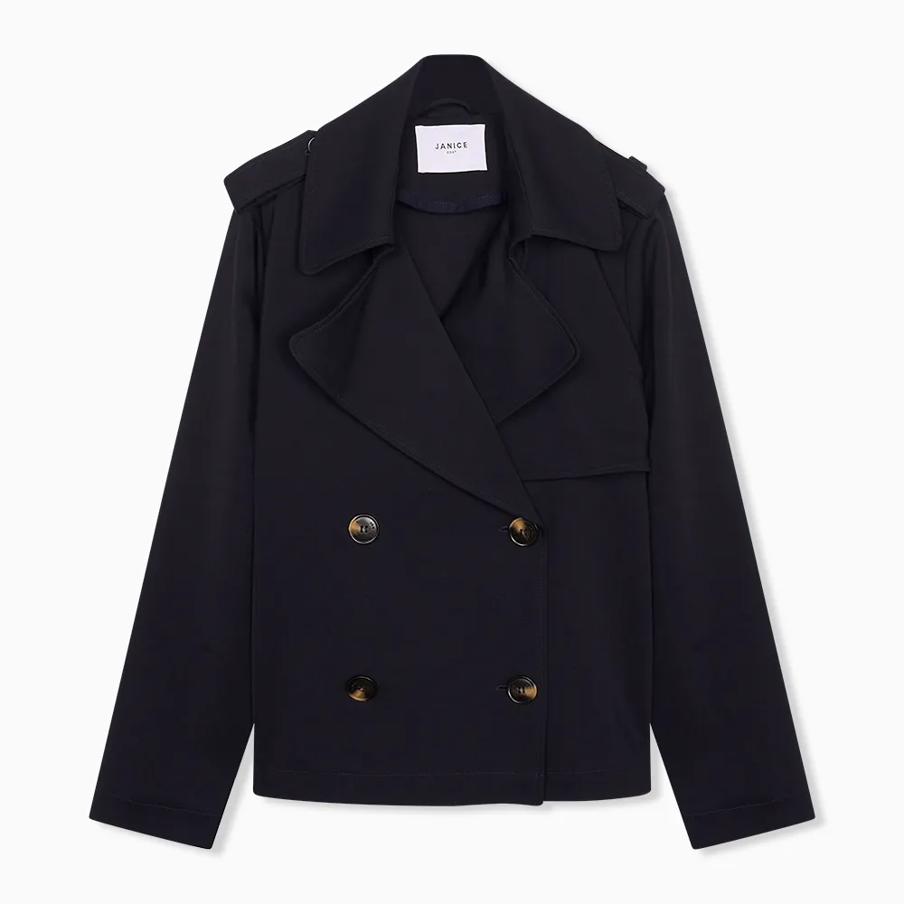 Jack Trench Dames Jean Navy Blue
