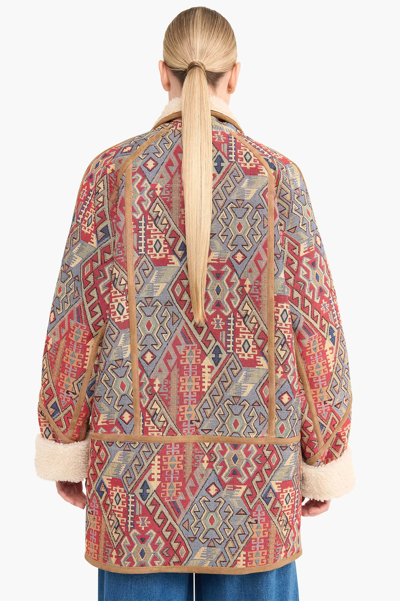 Jas Dames Jacquard Raf Aztec Red