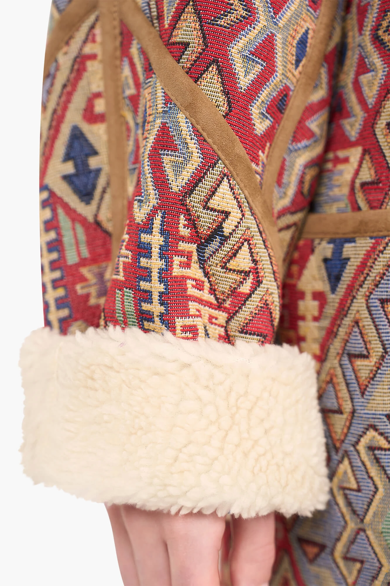 Jas Dames Jacquard Raf Aztec Red
