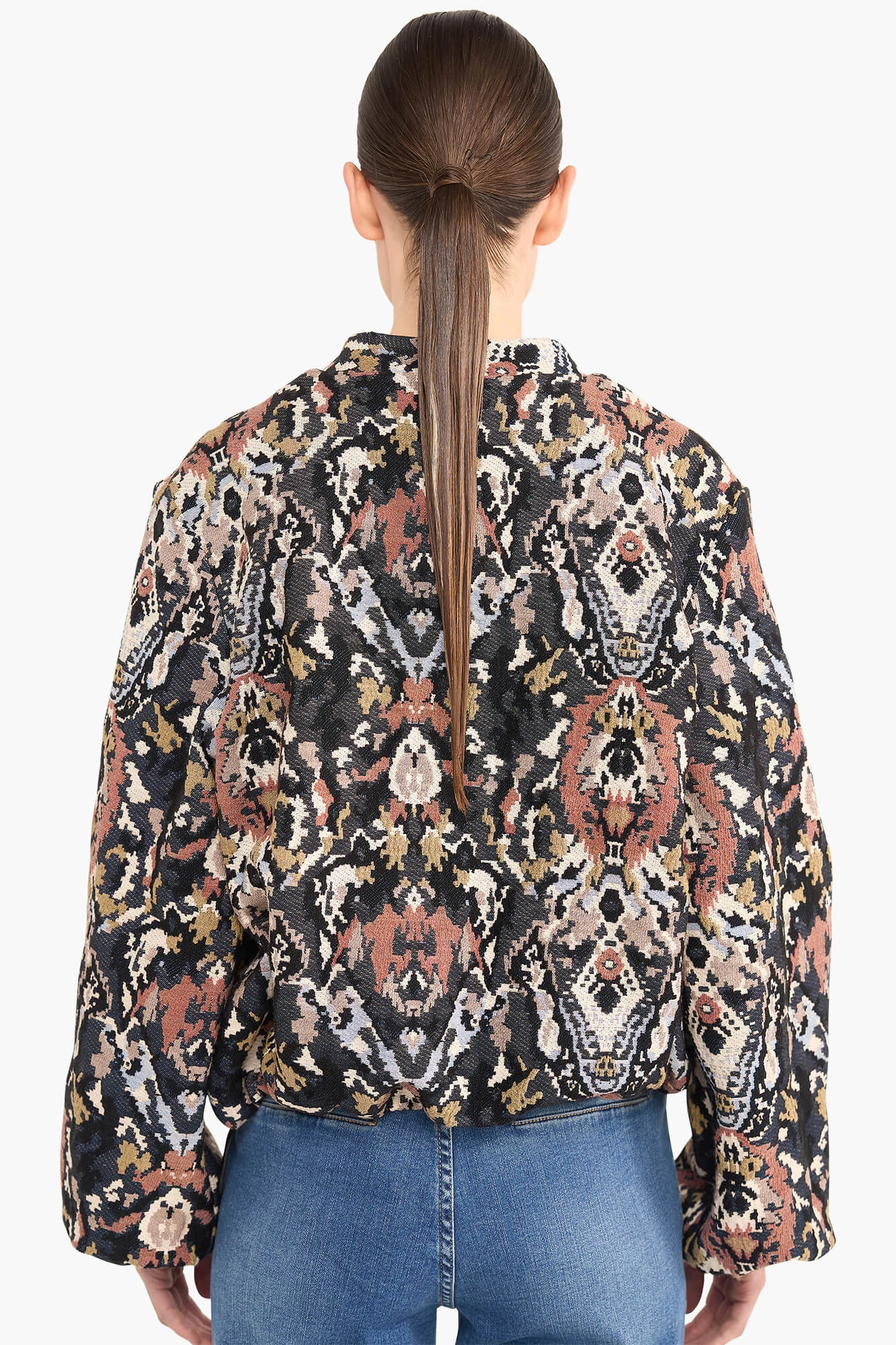 Jas Dames Jacquard Bing Pink