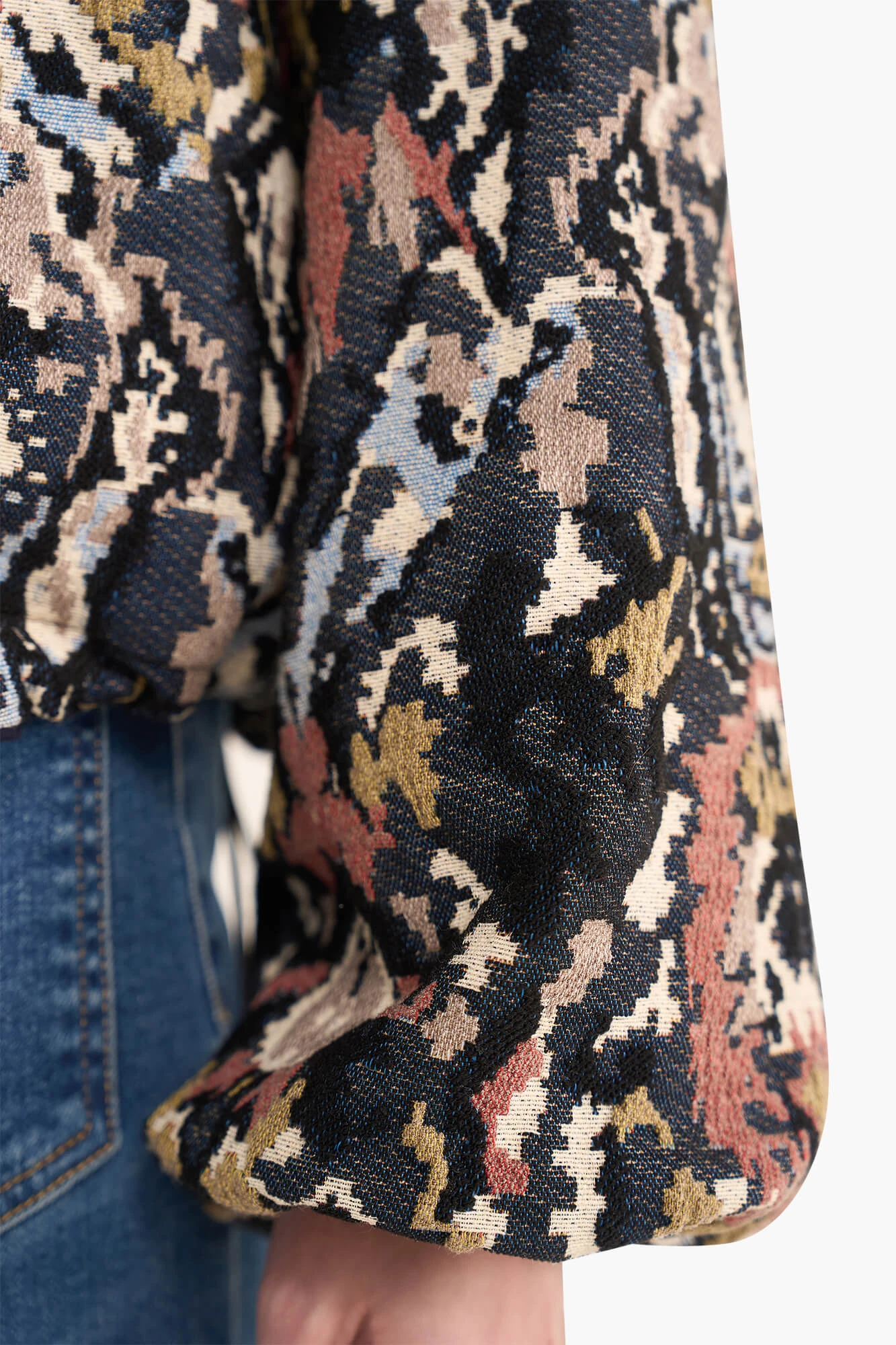 Jas Dames Jacquard Bing Pink