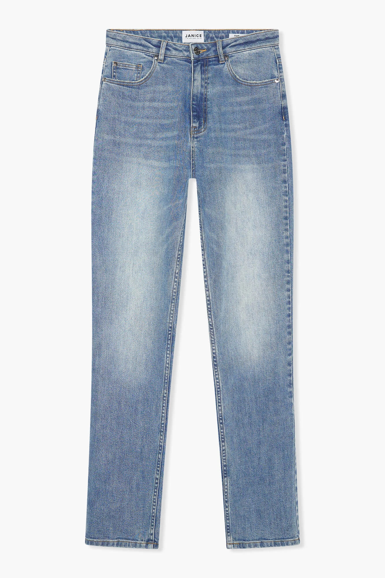 Women's Straight-Leg Jeans, Ash Blue 920