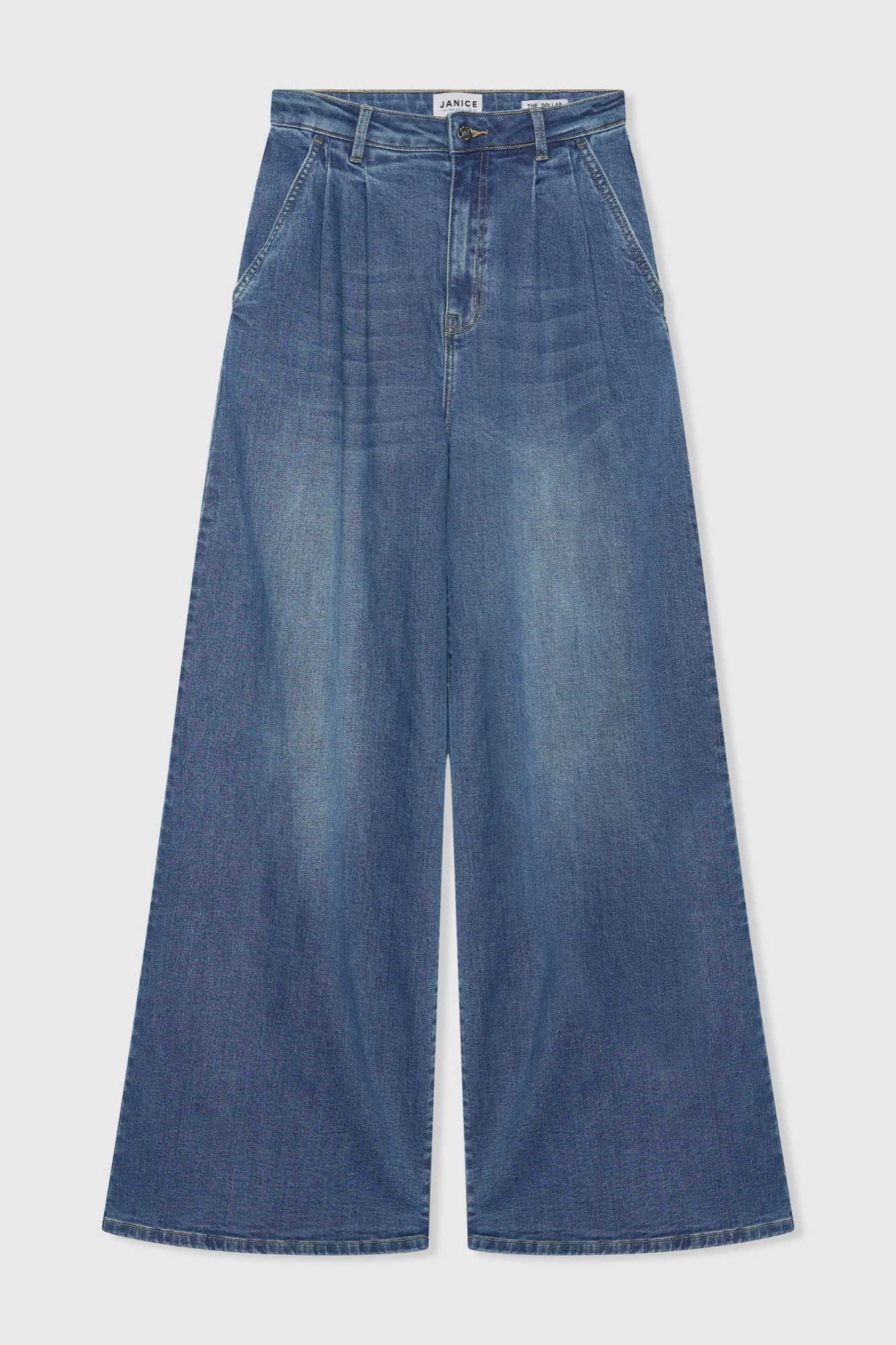 De ultra wide leg Dollar Jeans