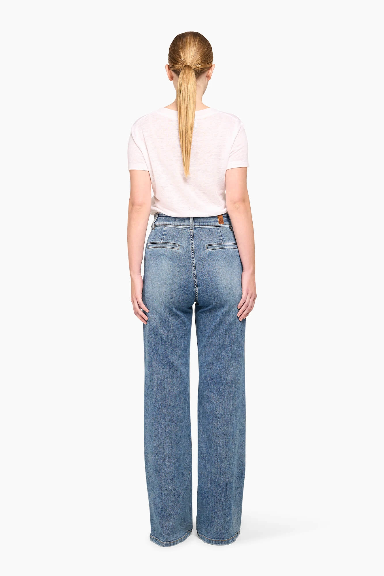 Women's High-Rise Flared Jeans Jagger Blue 422