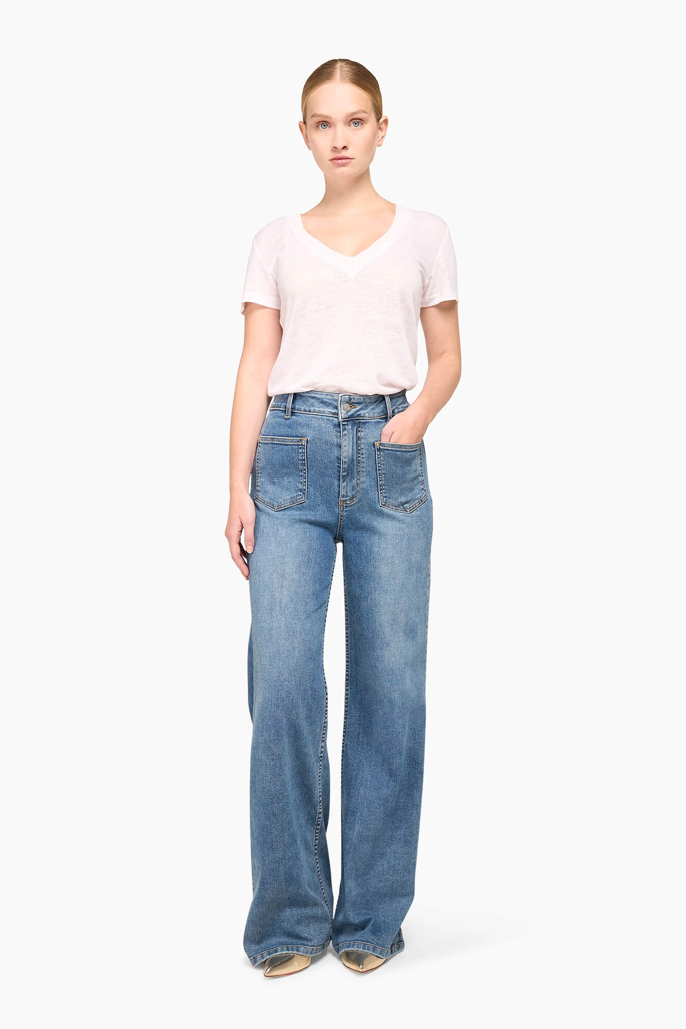 High Rise Flared Jeans Dames Jagger 422