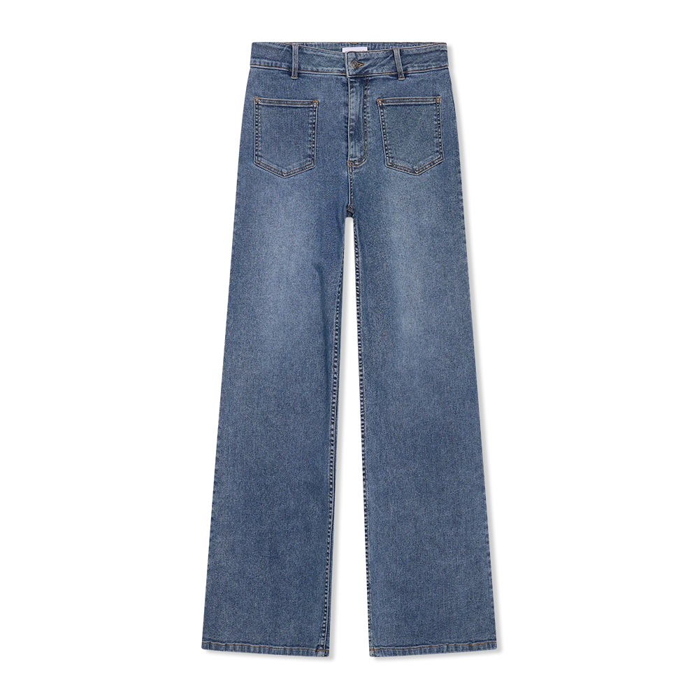 Women's High-Rise Flared Jeans Jagger Blue 422