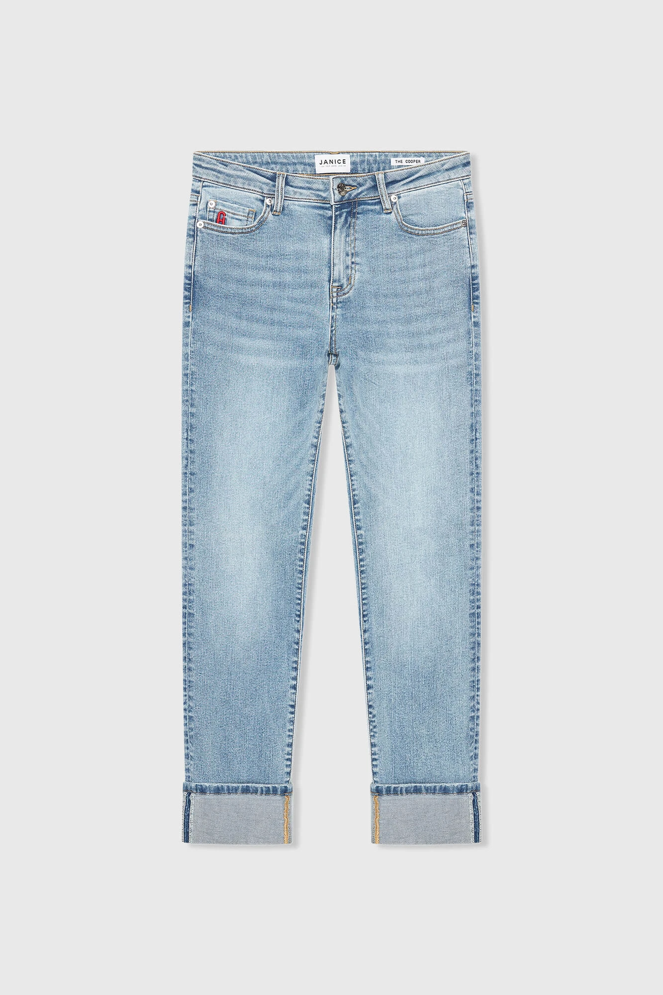 Outfit met blauw
