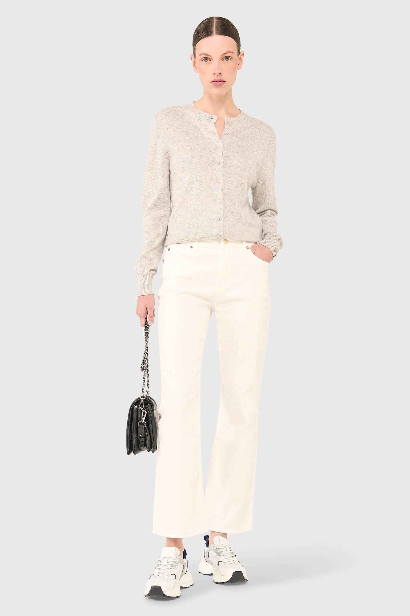 Cooper Jeans Kick Flared Off White 000