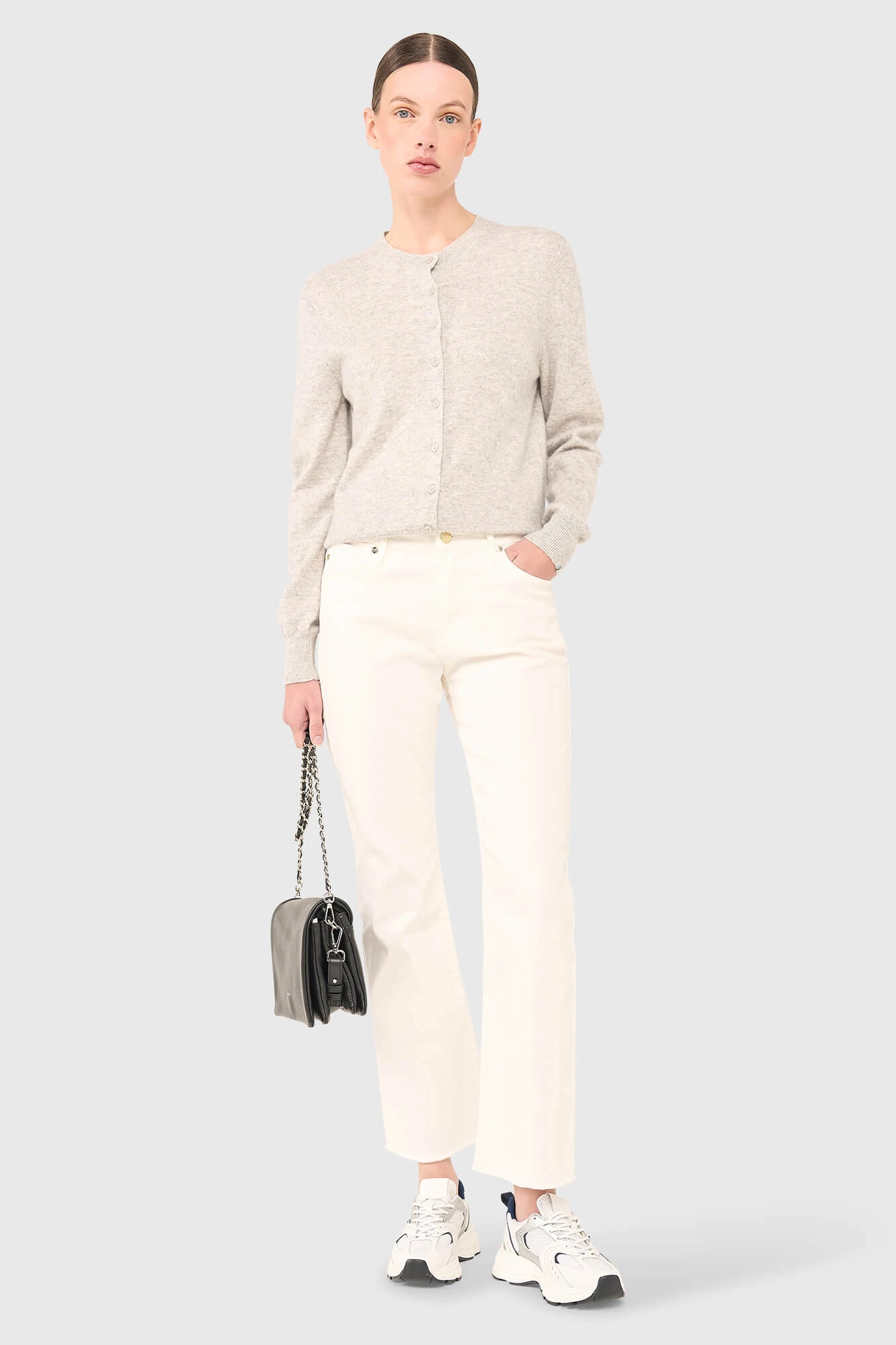 Cooper Jeans Kick Flared Off White 000