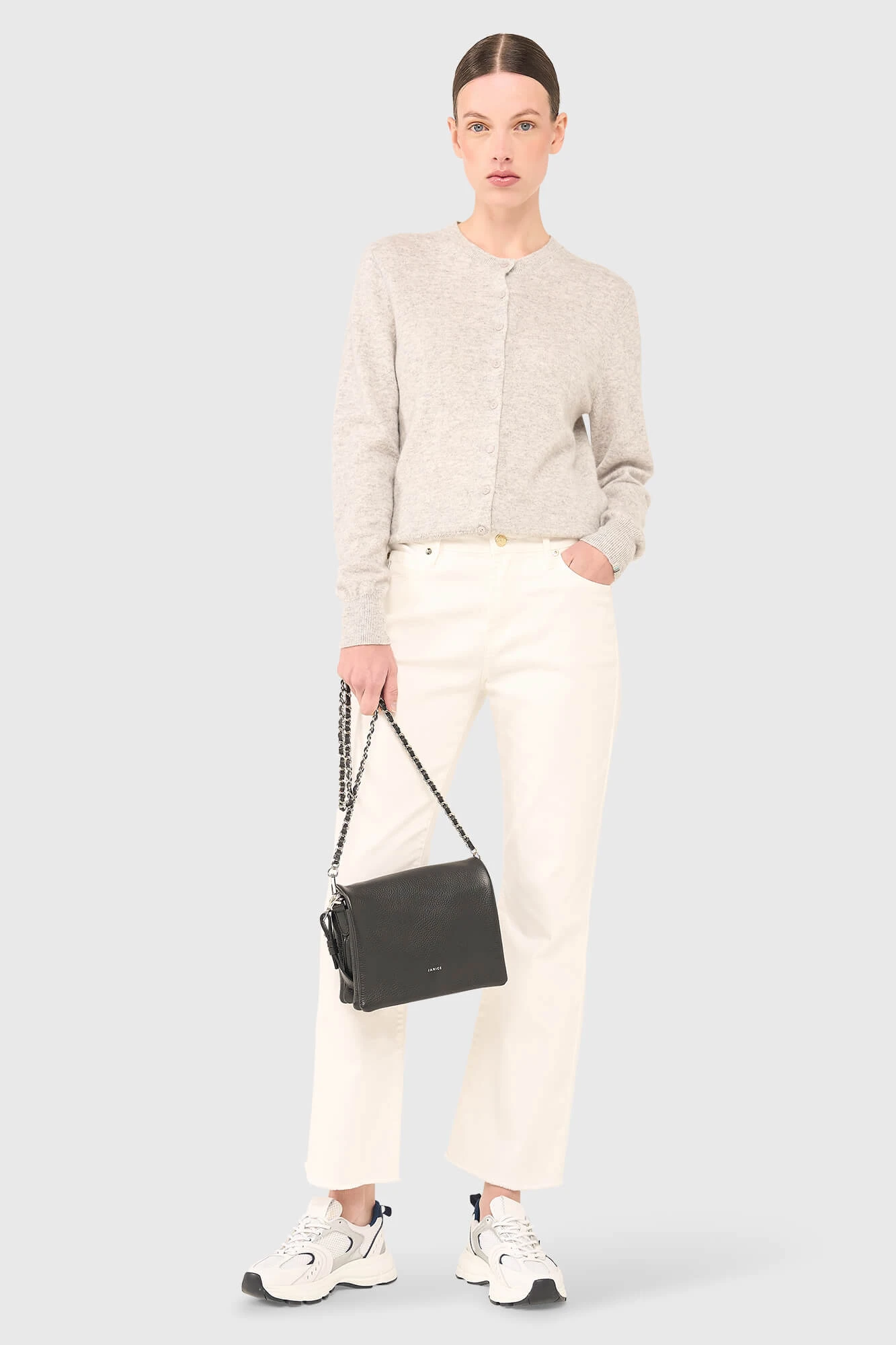 Cooper Jeans Kick Flared Off White 000