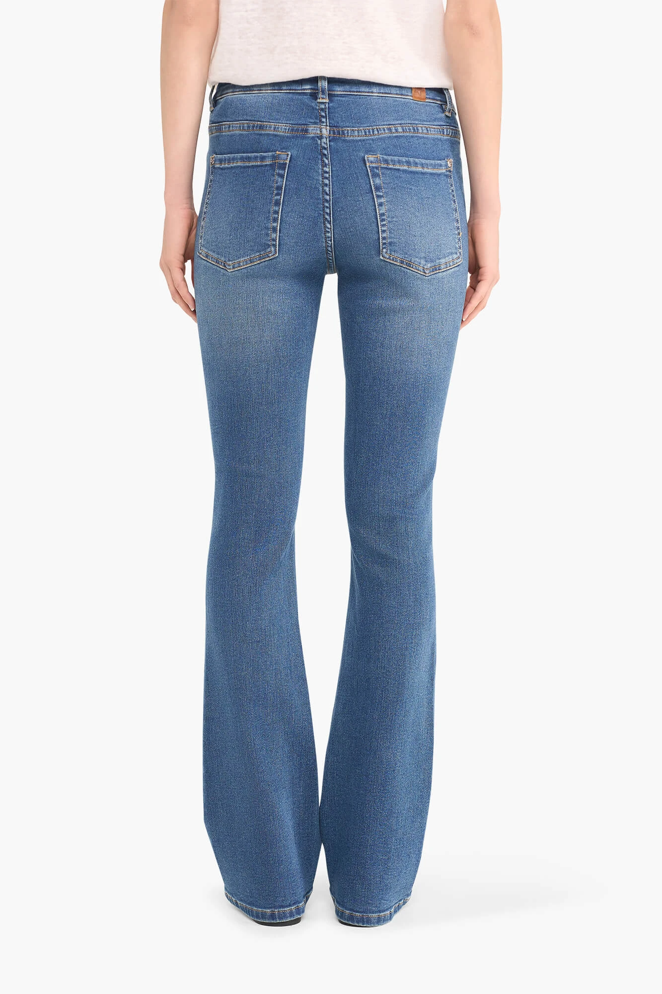 Flared Jeans Dames Arlo Blauw 111
