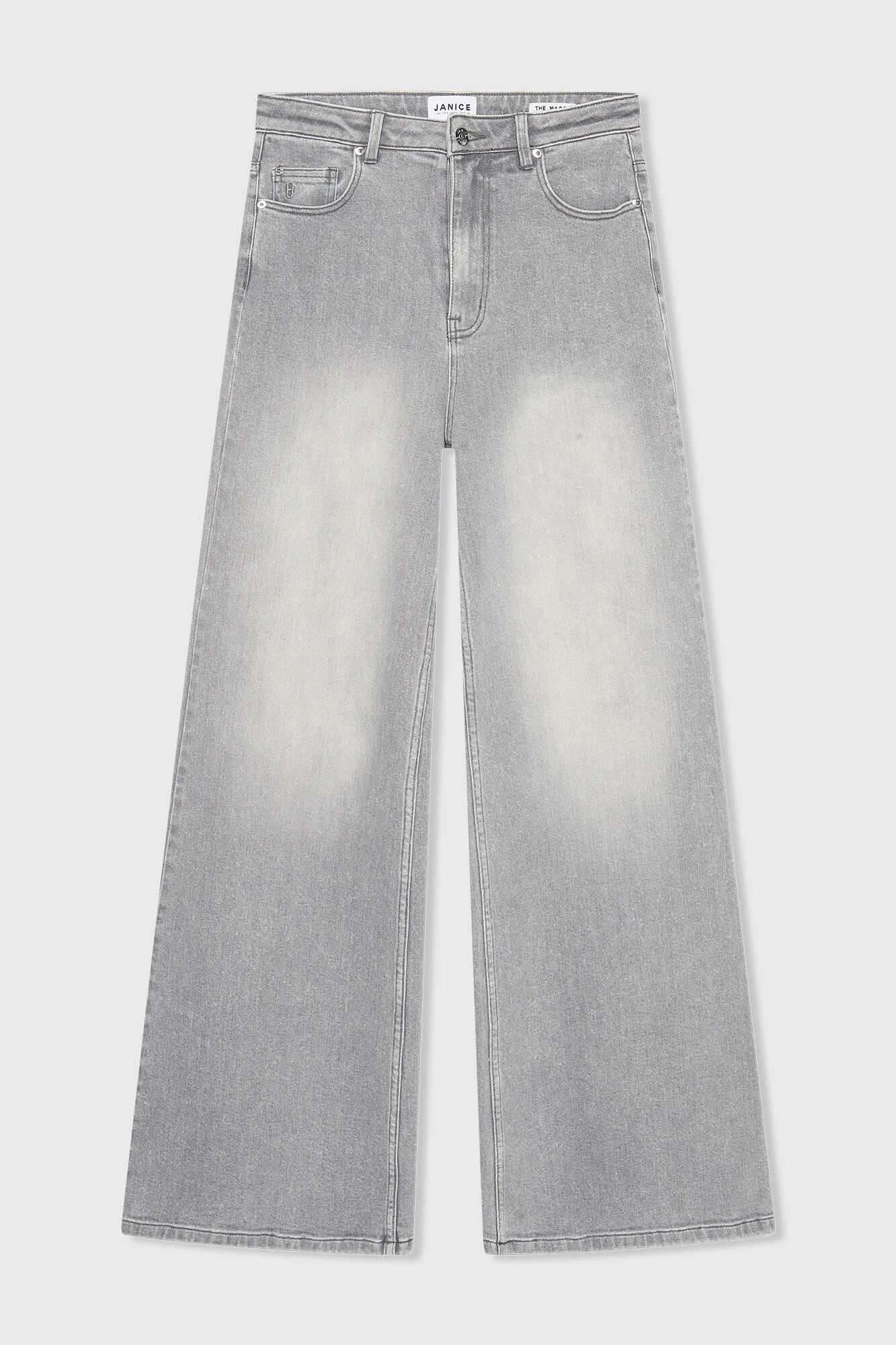 Mason-Jeans mit weitem Bein