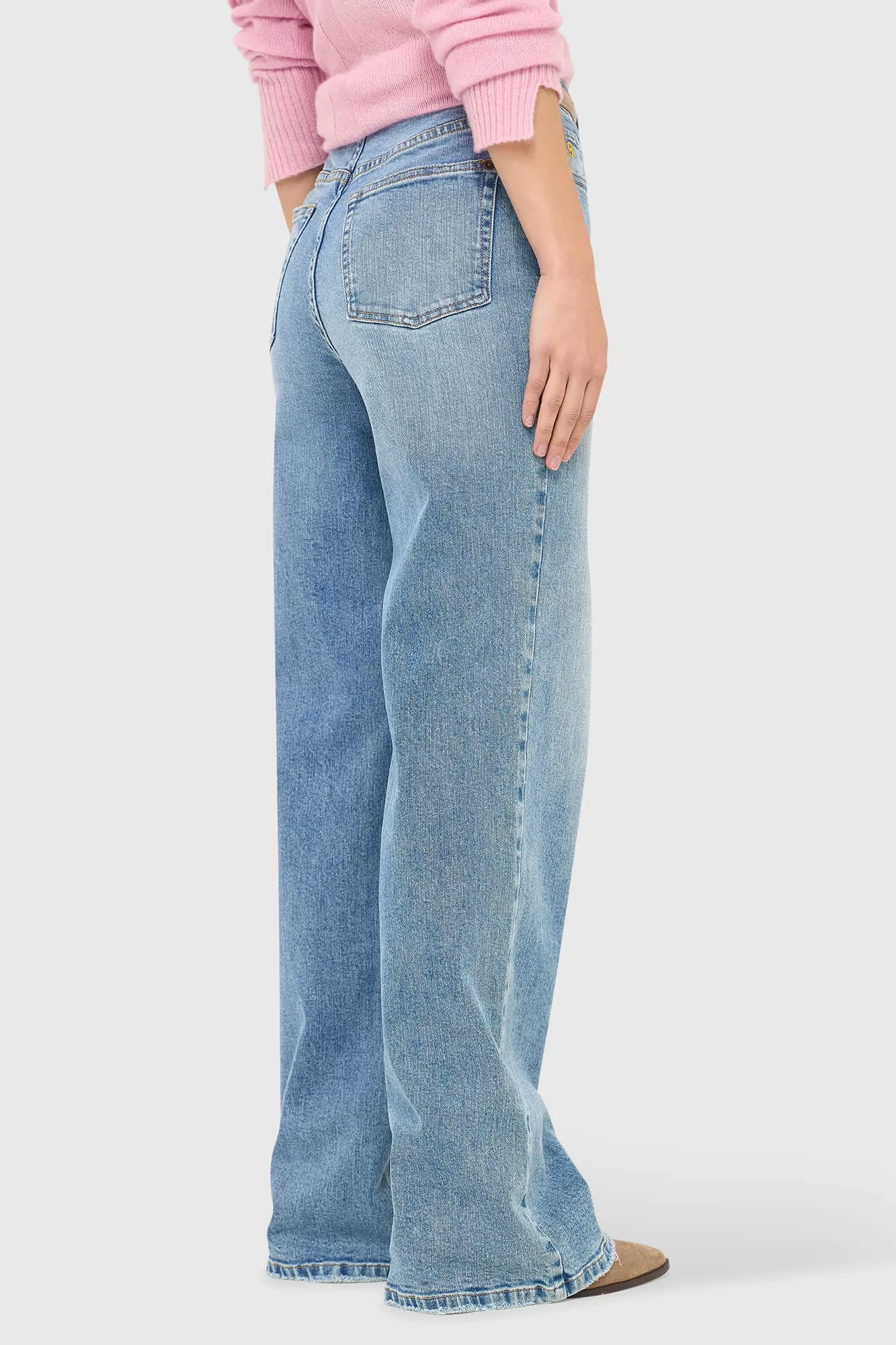 Women's Straight-Leg High-Rise Jeans, Jason Blue, 786