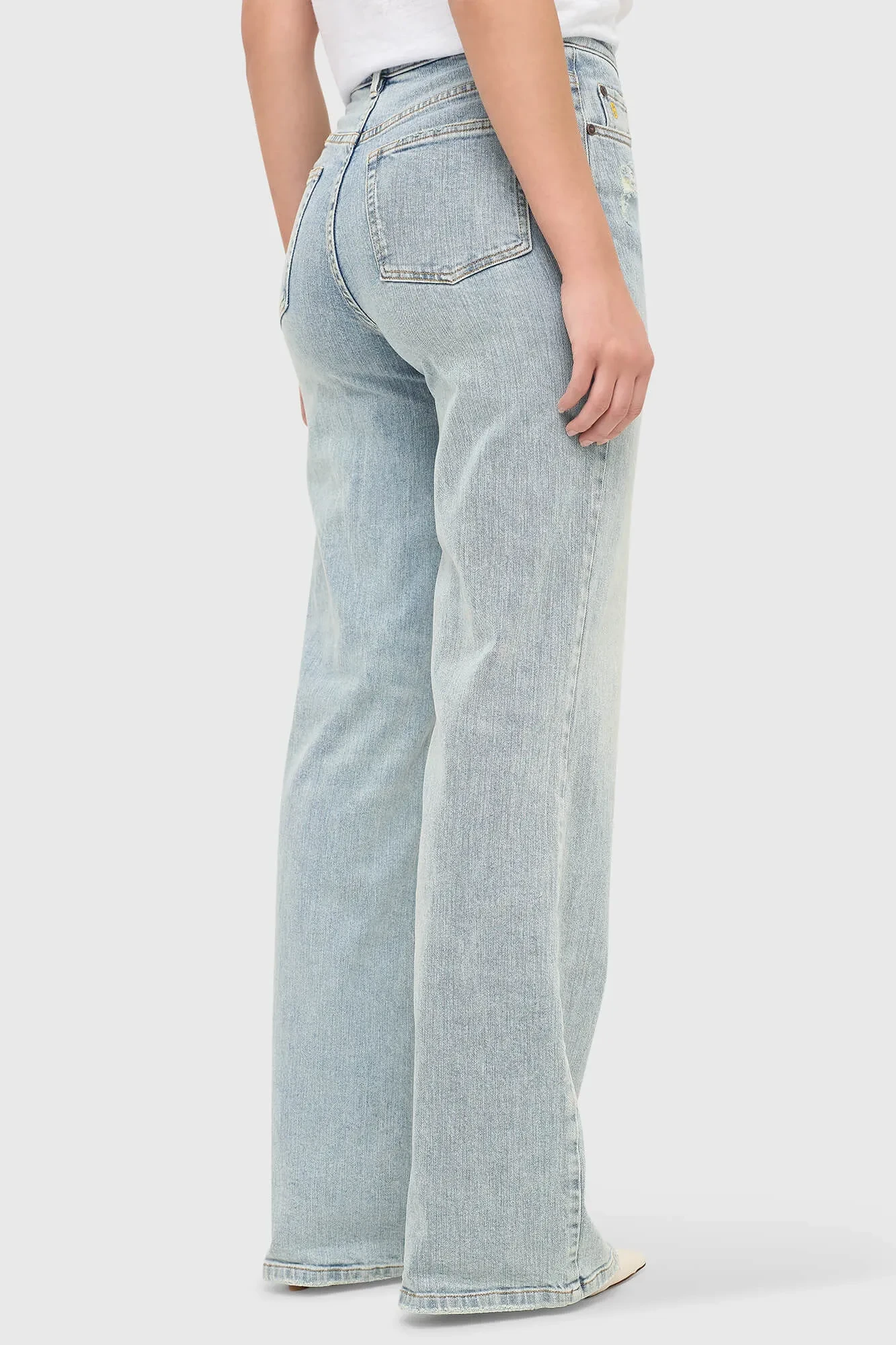 Women's Straight-Leg High-Rise Stretch Jeans, Jason Blue, Size 565
