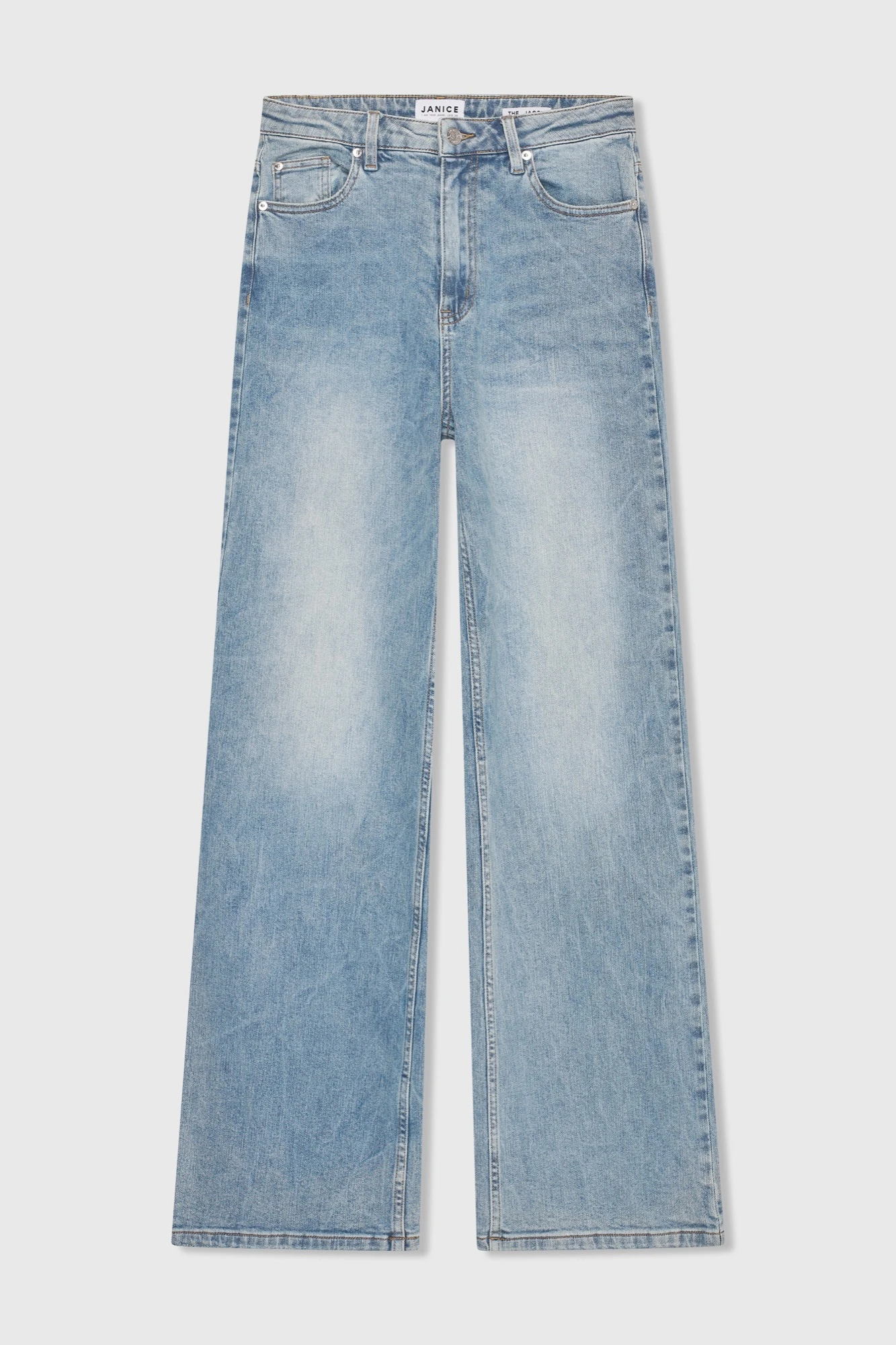 Jeans Dames Wijde Pijp Jason Blauw 920