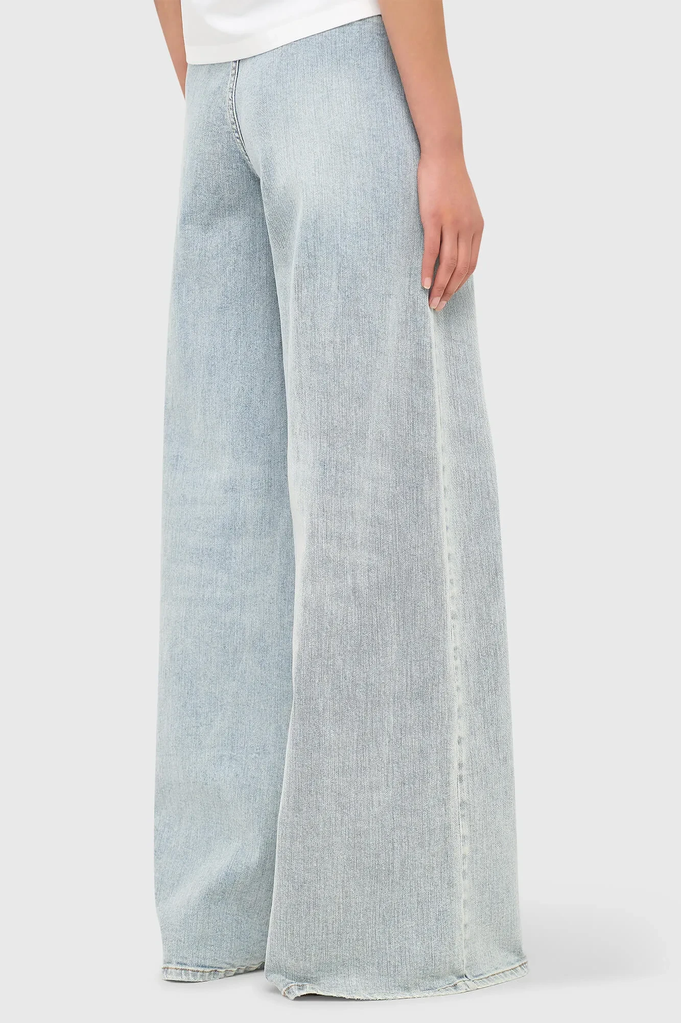 Women's Wide-Leg High-Rise Stretch Jeans - Dexter Blue 565