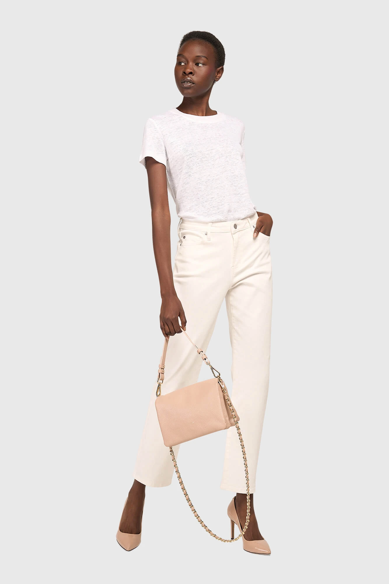 White Mom Jeans Cooper Off-White 000
