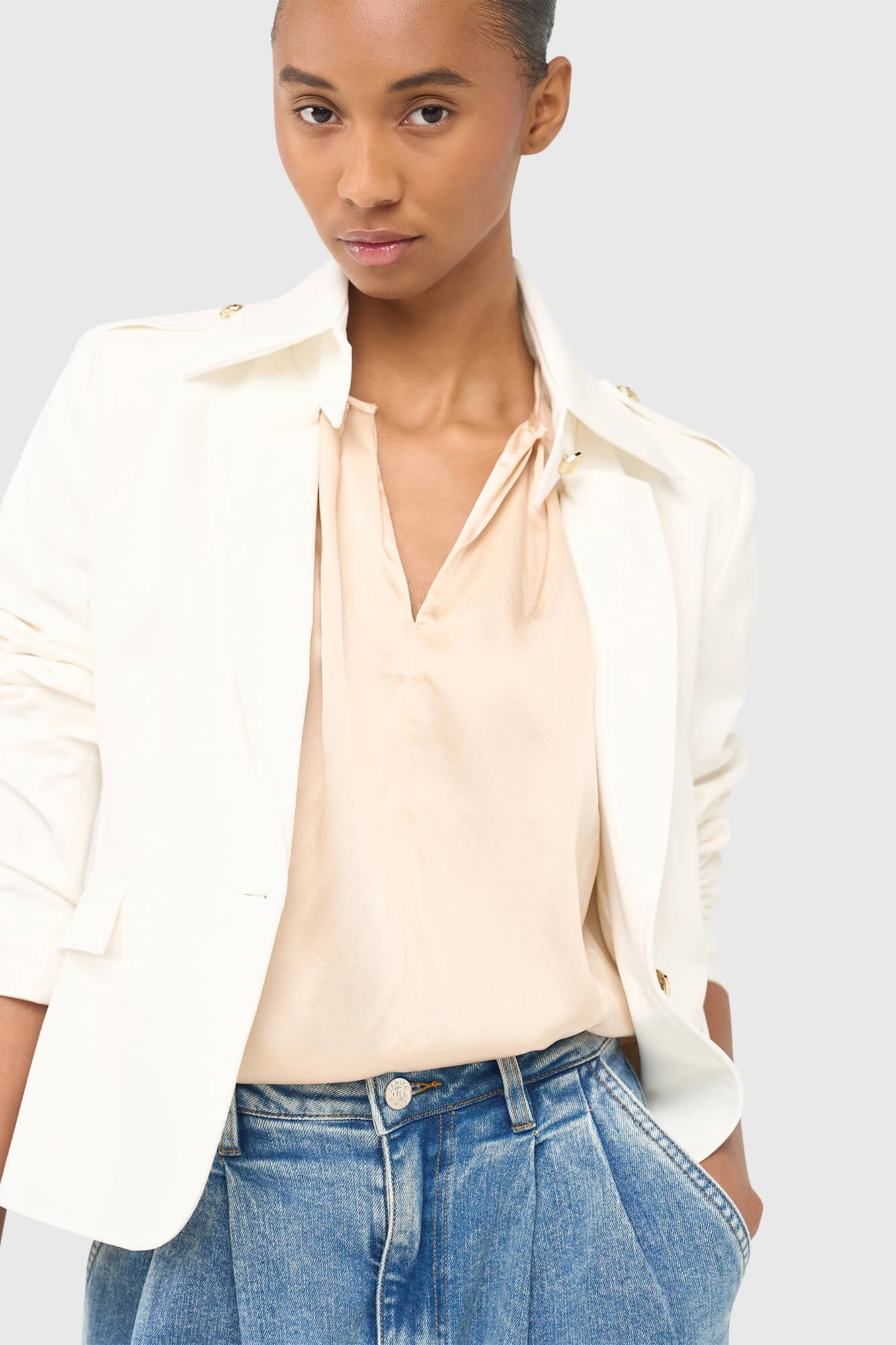 Harris Blazer Off-white