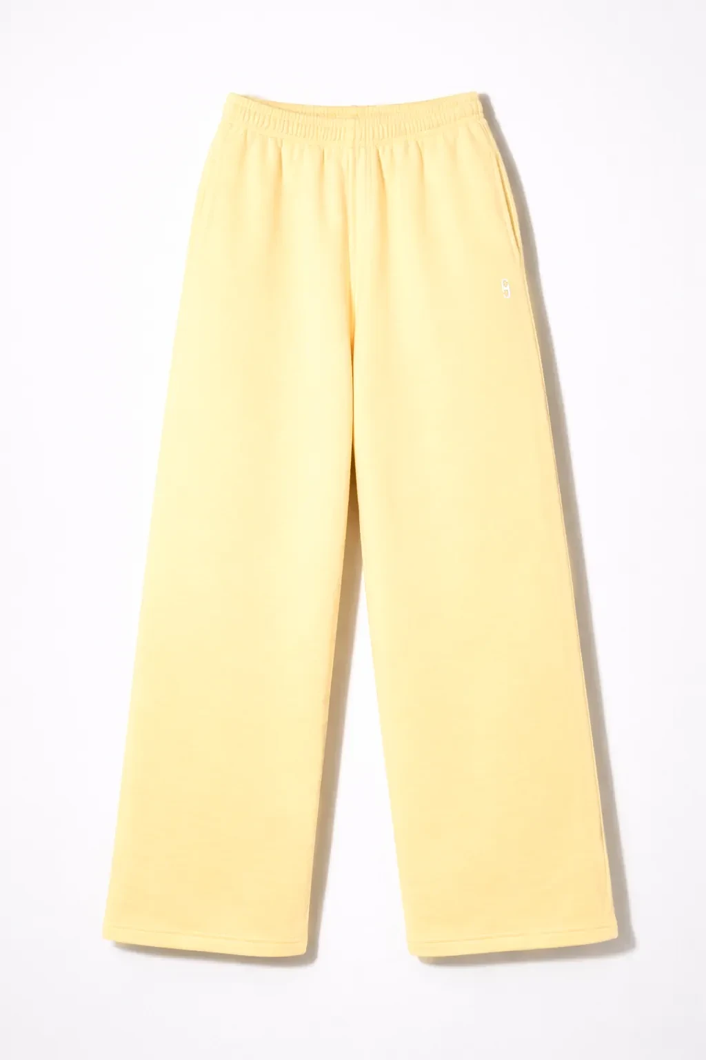 Gele dames jogging broek luther