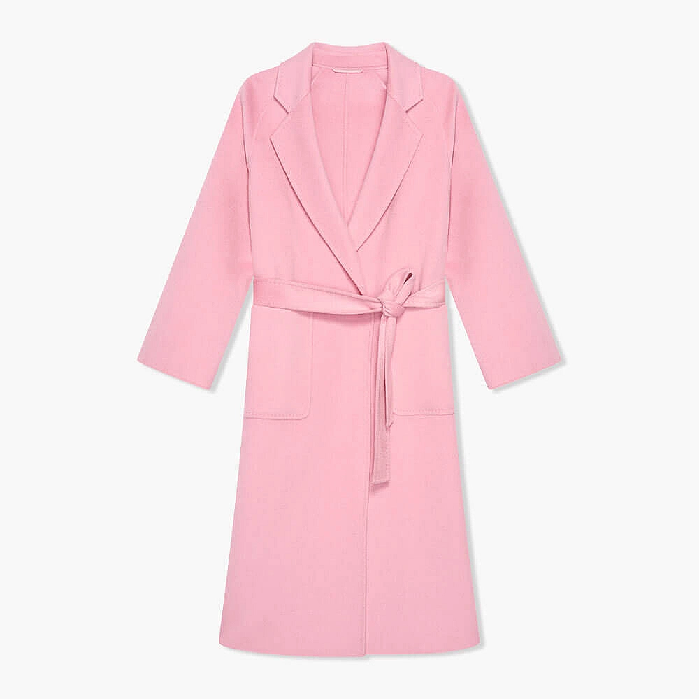 Cashmere Dames Jas Jules Roze