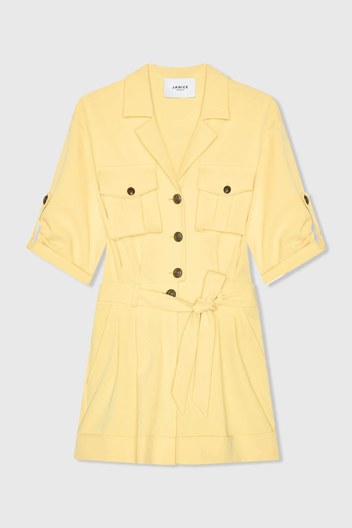 Jumpsuit Dames Geel Asher